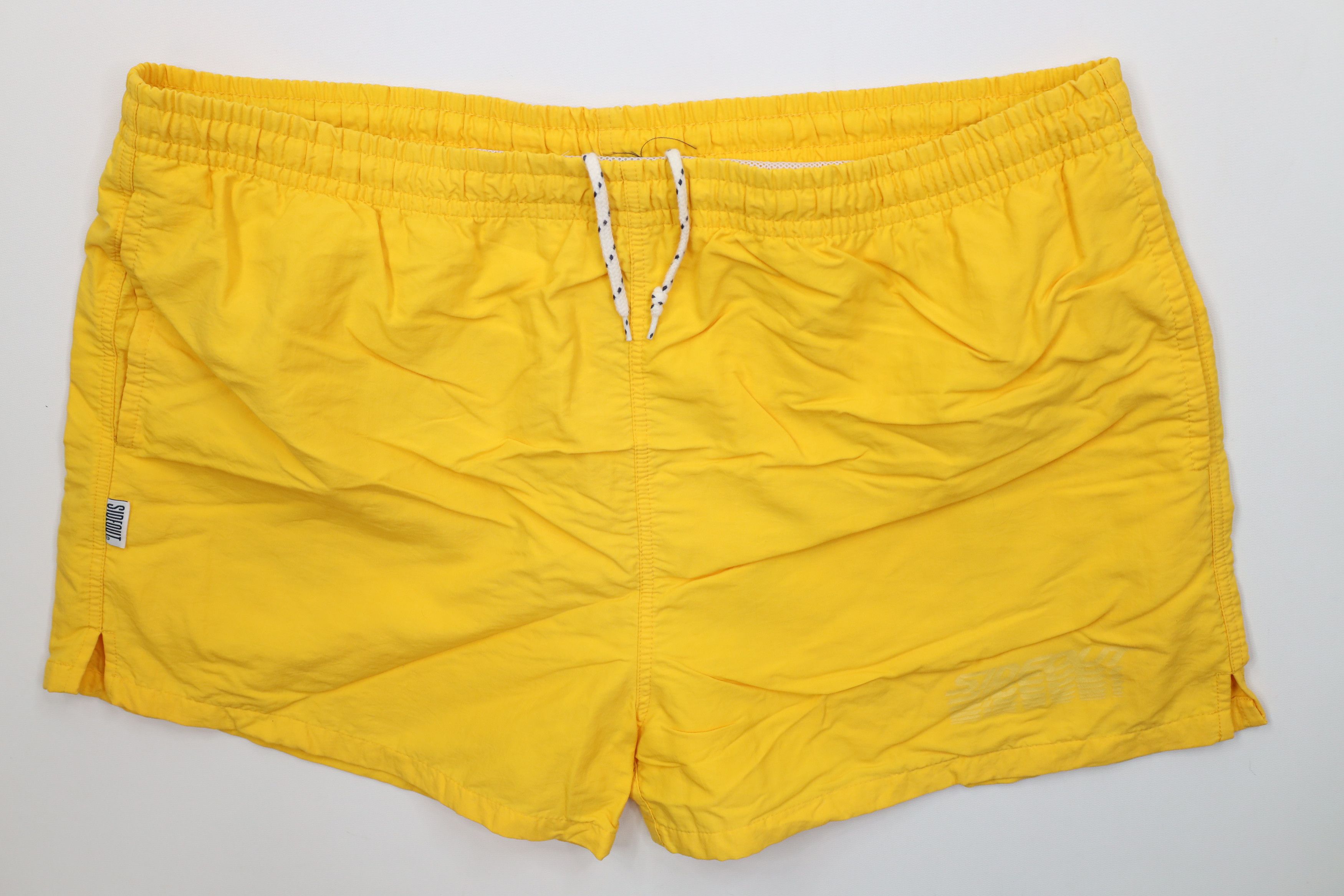 Vintage Vintage 90s Streetwear Lined Beach Surf Shorts Trunks Size US 38 / EU 54 - 1 Thumbnail