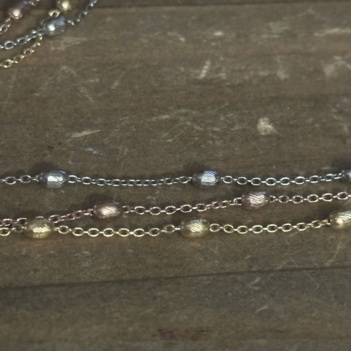 Other 925 Italy silver triple chain bracelet Size ONE SIZE - 3 Thumbnail
