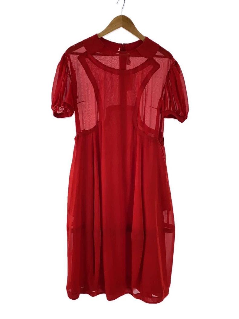 Comme des Garcons Comme Des Garcons Red Retro Design Dress Size XS / US 0-2 / IT 36-38 - 1 Thumbnail