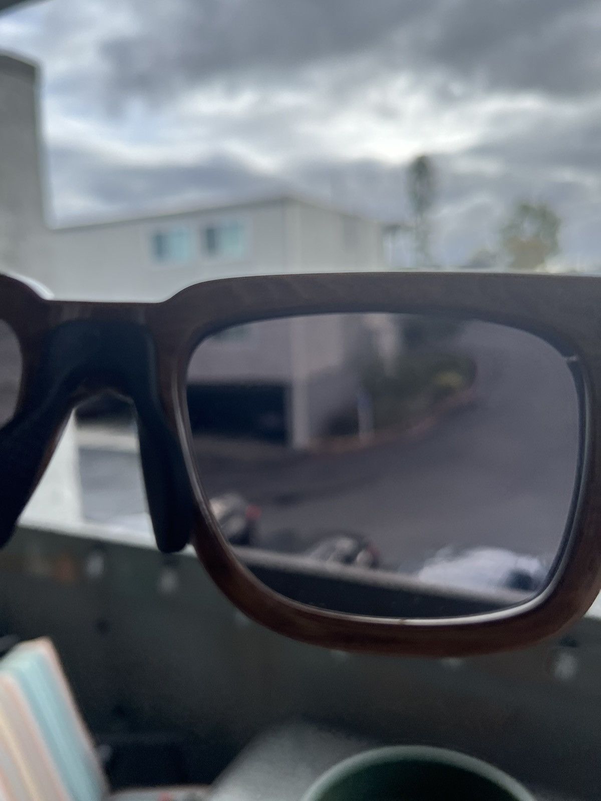 Chrome Hearts Chrome Hearts Lilith Wood Sunglasses WEWE-PV Brown Gold Size ONE SIZE - 19 Thumbnail