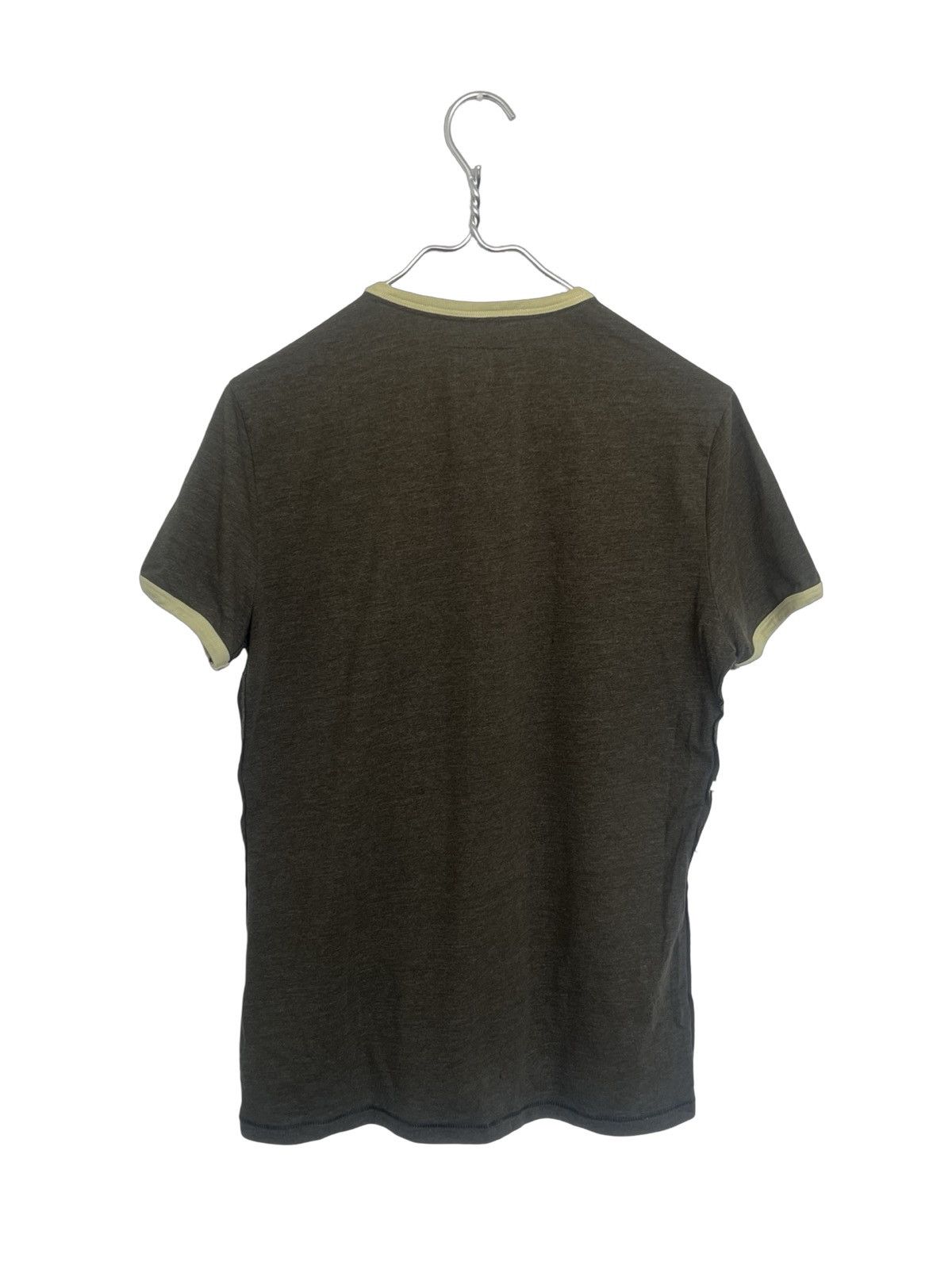 Armani Armani Jeans Olive T-Shirt Size US L / EU 52-54 / 3 - 2 Thumbnail