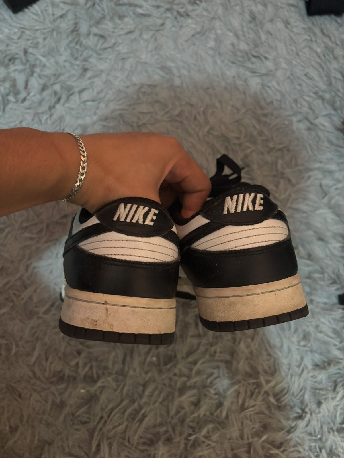 Nike Nike dunks pandas colorway Size US 9.5 / EU 42-43 - 4 Thumbnail