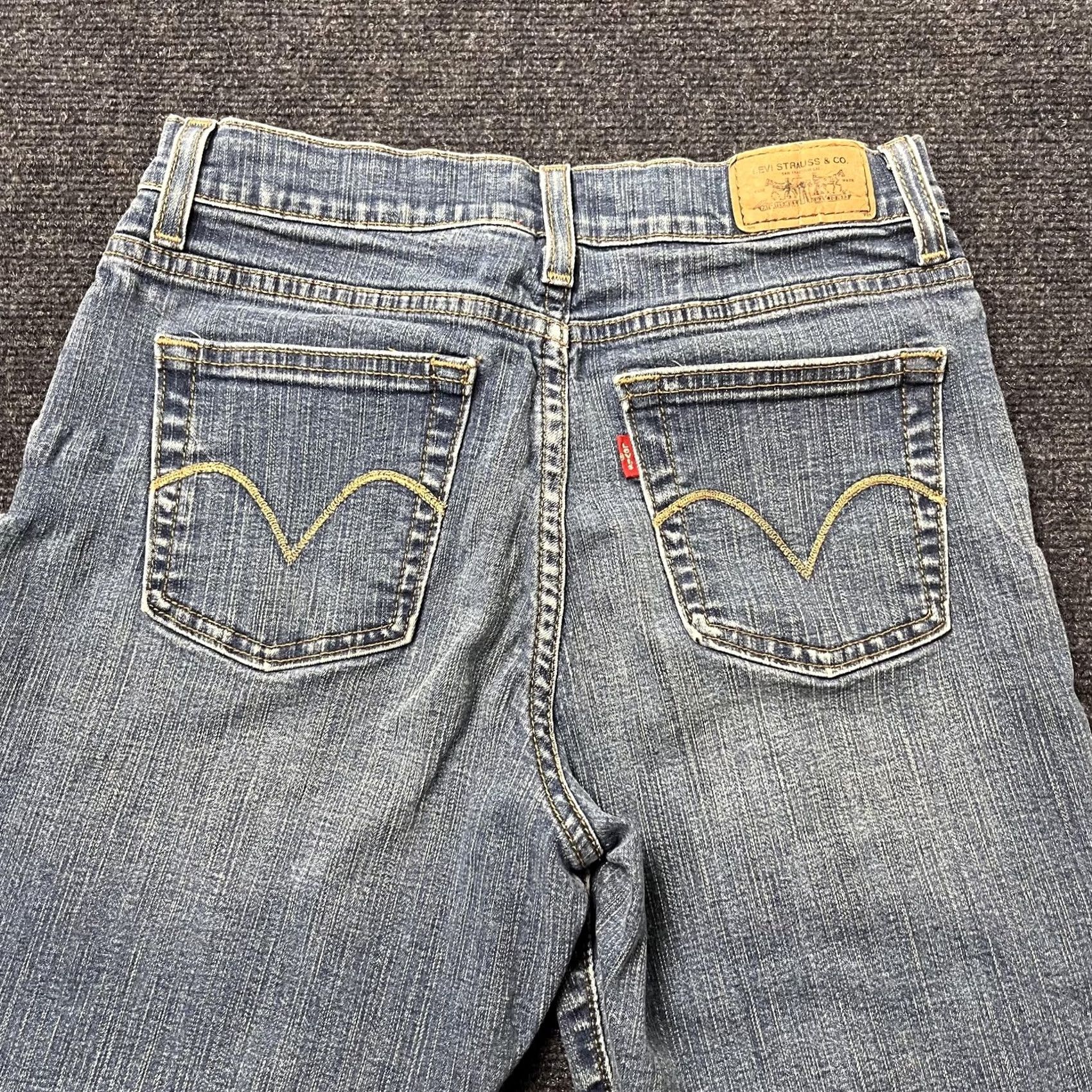 Levi's Levi's Jeans Womens 6P Light Blue Tapered Cuffed Slim Denim Stretch Size 28" / US 6 / IT 42 - 5 Thumbnail