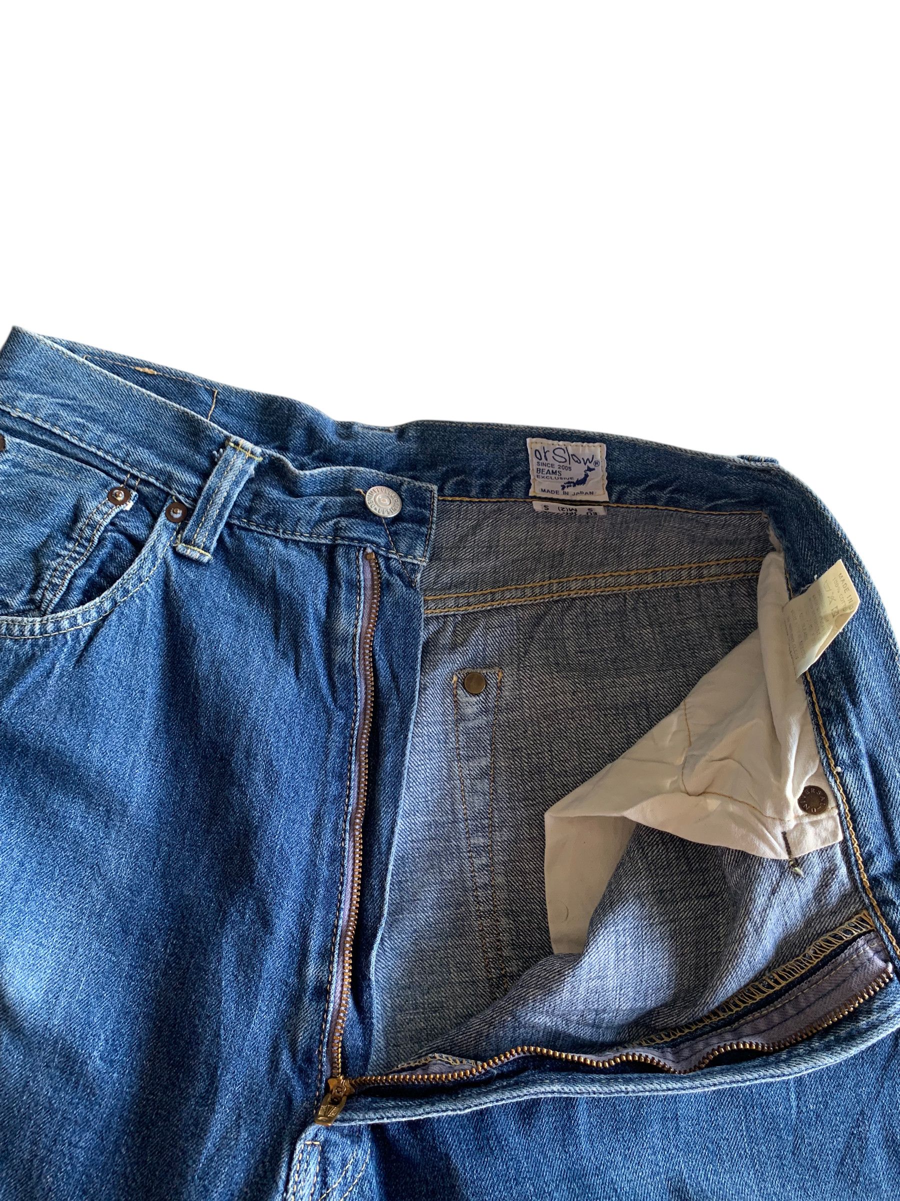 Orslow ORSLOW X BEAMS SELVEDGE JAPANESE DISTRESSED DENIM Size US 28 / EU 44 - 11 Thumbnail