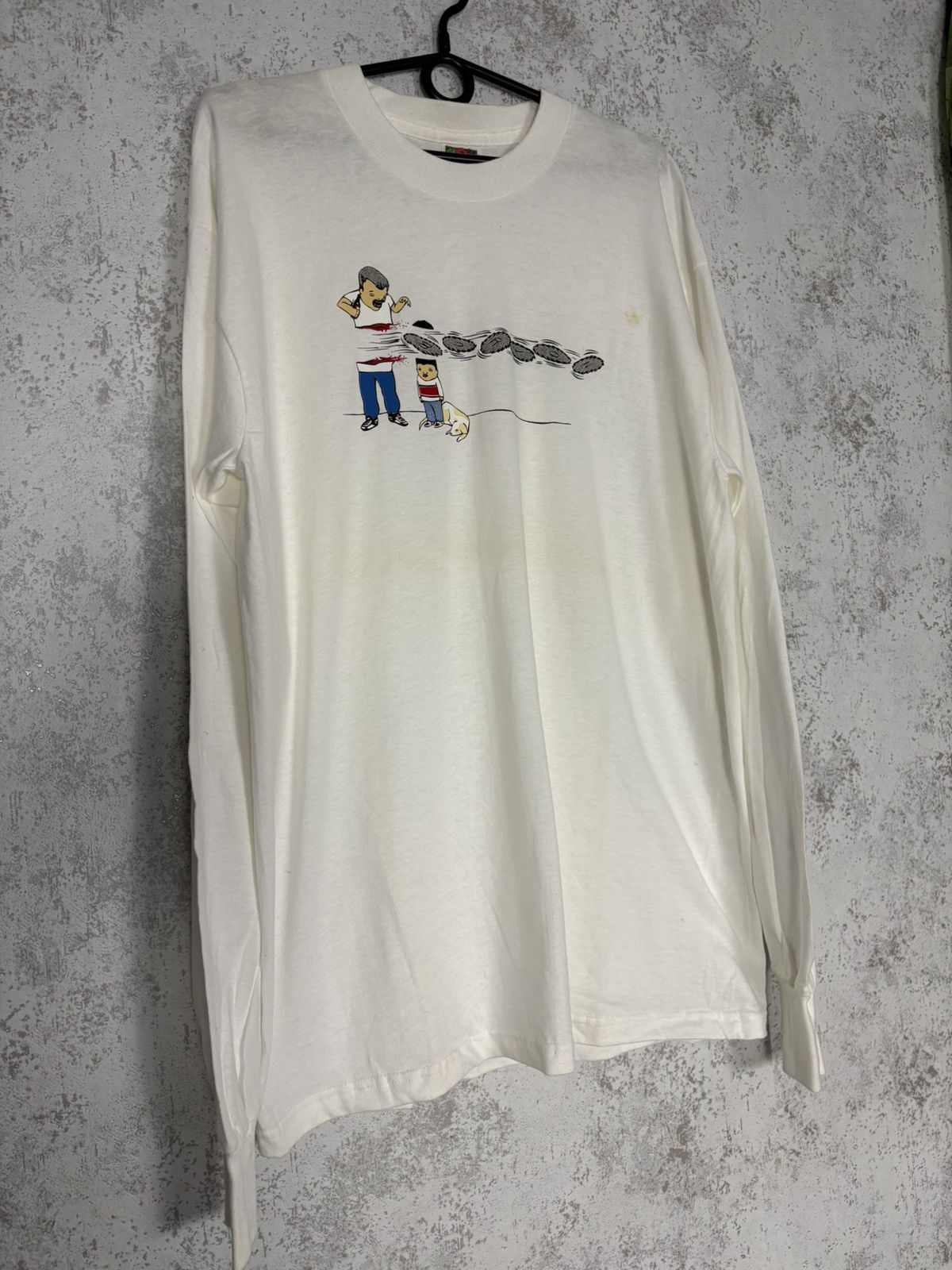 Vintage Vintage Burton Long Sleeve Shirt Rare Cartoon Archive L Y2K Size US L / EU 52-54 / 3 - 3 Thumbnail