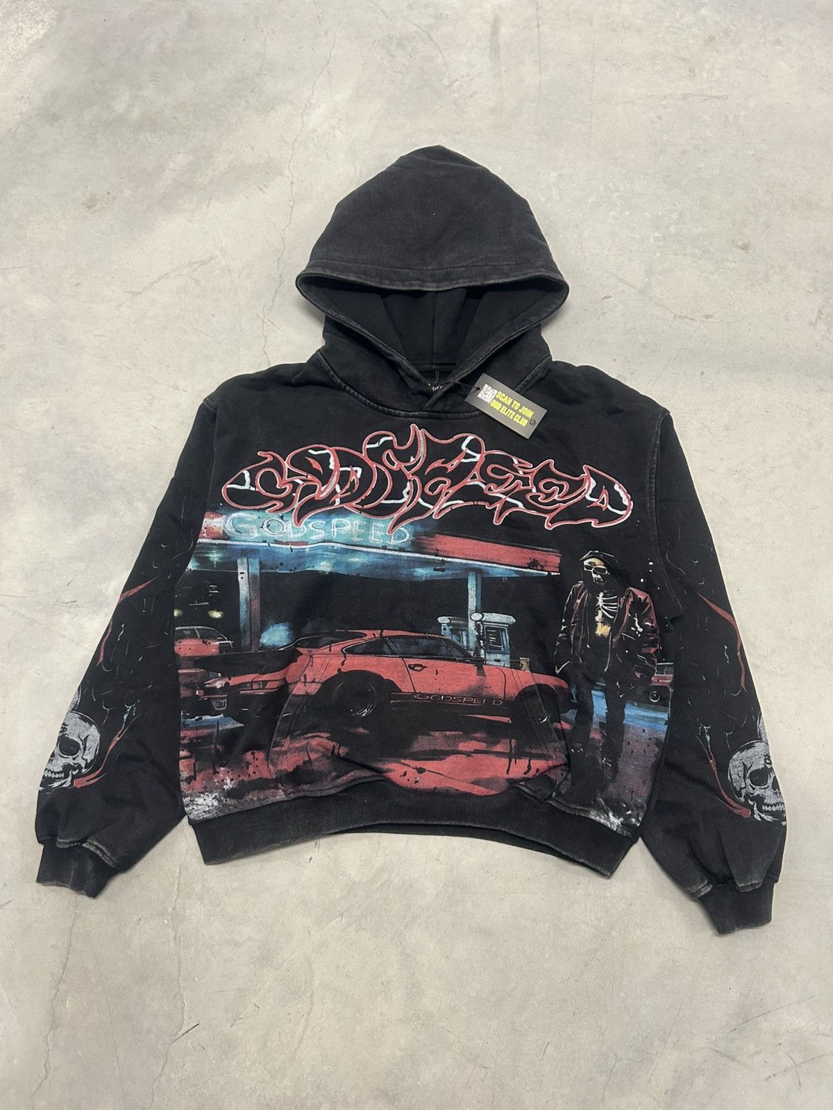 Godspeed Godspeed President Black Pit Stop Pullover Hoodie Brand New Size US XL / EU 56 / 4 - 1 Thumbnail
