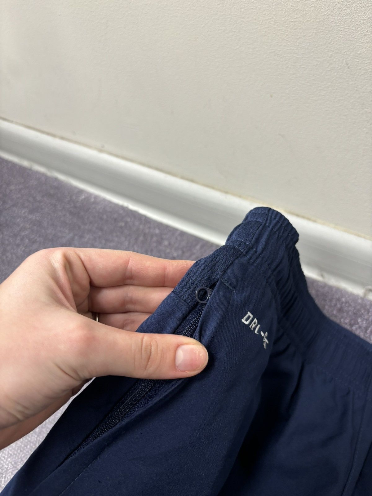 Nike Nike Manchester City Y2K Dri-Fit Navy Blue Hype Track Pants Size US 30 / EU 46 - 12 Thumbnail