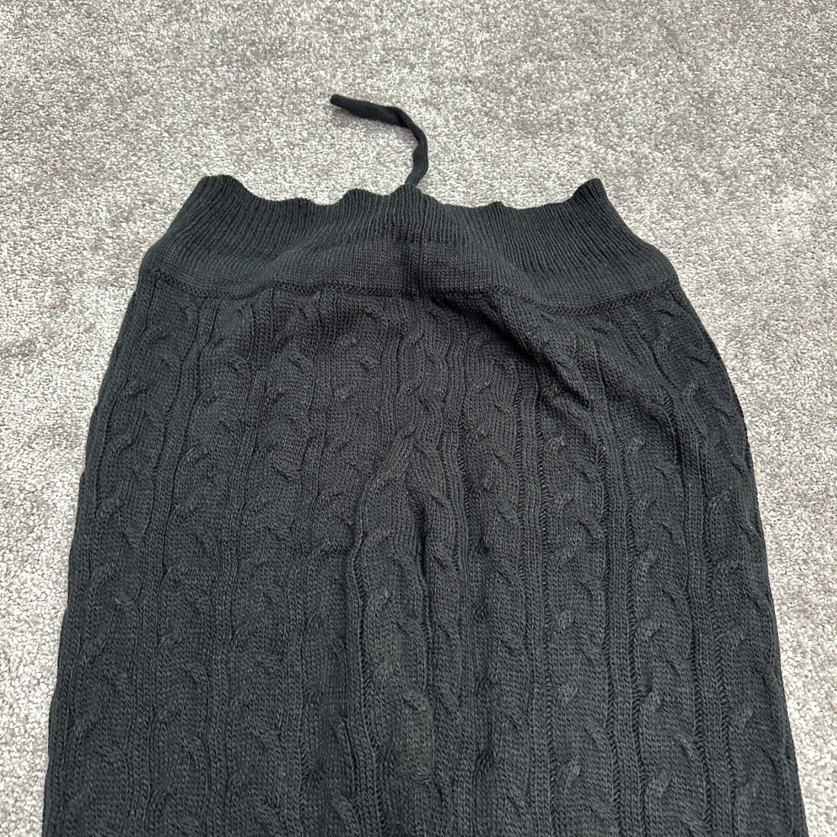 Fashion Nova Fashion Nova Sweatpants Womens XL Black Tapered Leg Drawstring Knit Breathable Comfort Elastic Waist Casual Fit Classic Size 40" / US 18 - 4 Thumbnail
