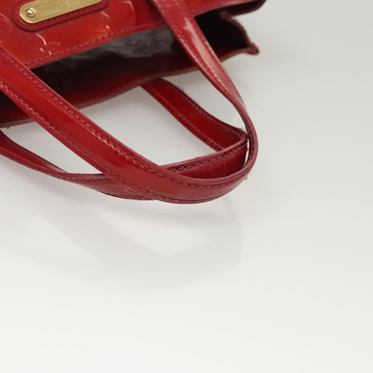 Louis Vuitton LOUIS VUITTON Monogram Vernis Wilshire PM Bag Pomme D'amour Size ONE SIZE - 7 Thumbnail
