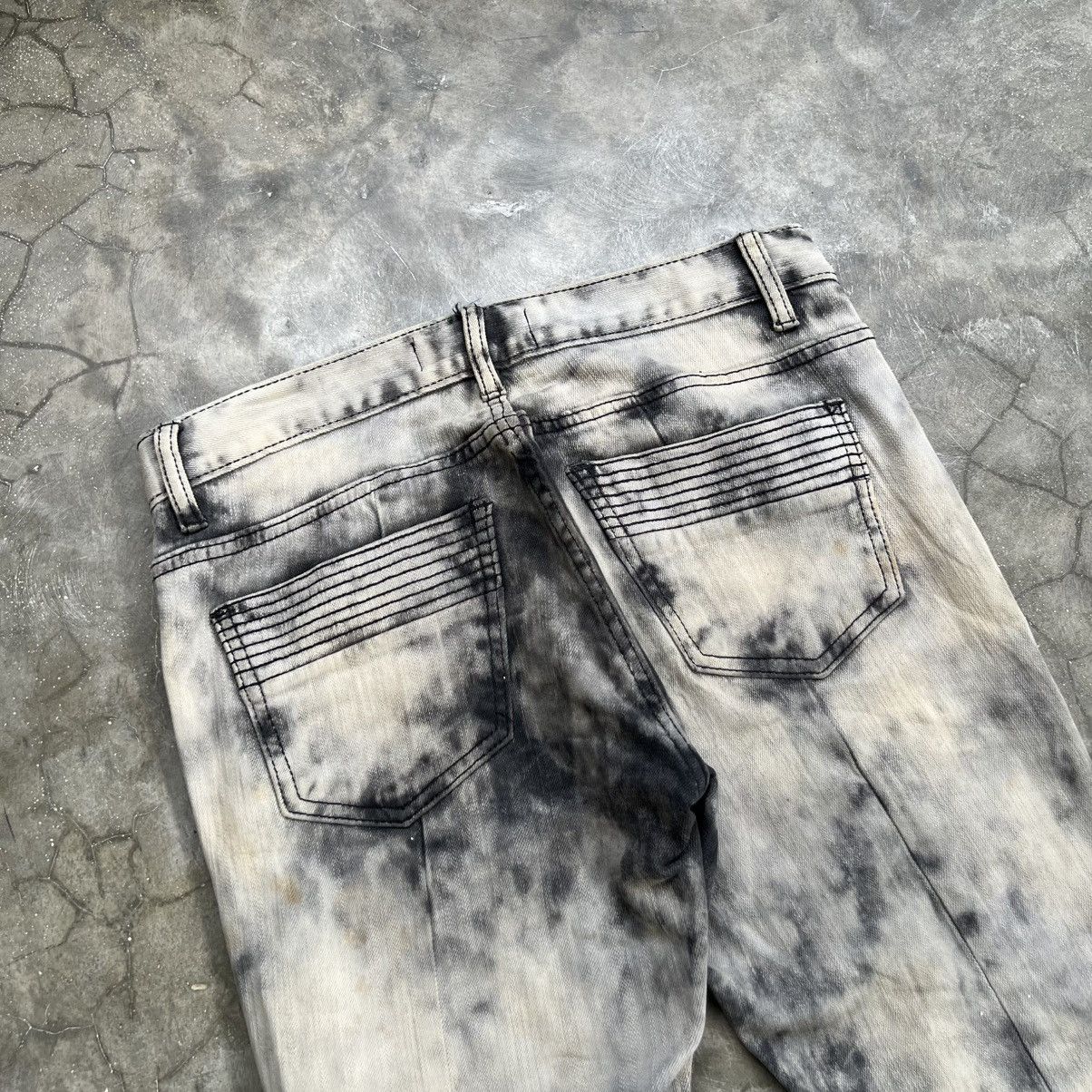 14th Addiction 2000s Cavaria 14th Addiction Style Acid Wash Riders Jeans Size US 30 / EU 46 - 4 Thumbnail