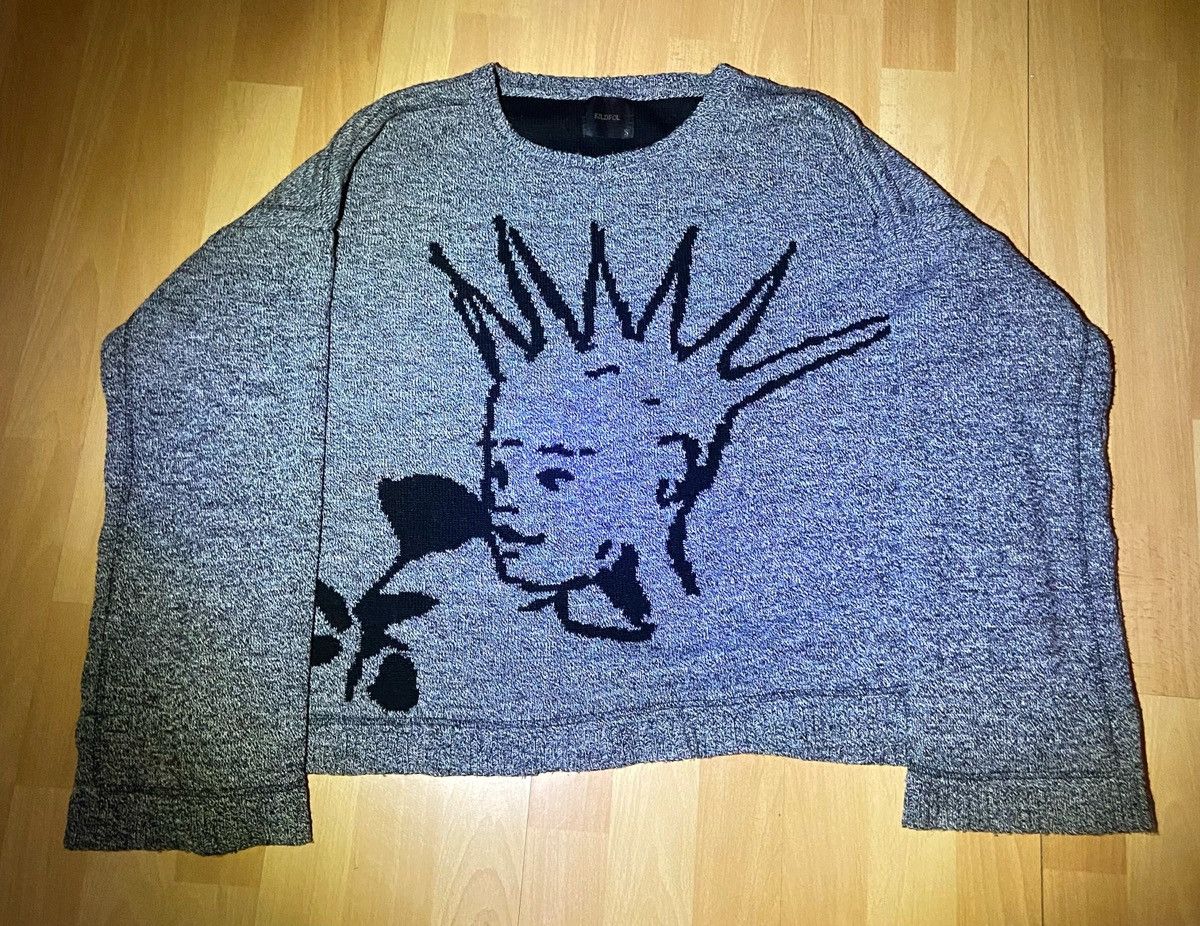Other Kildfol Punk Grey Dark Knitwear Sweater Size US S / EU 44-46 / 1 - 2 Thumbnail