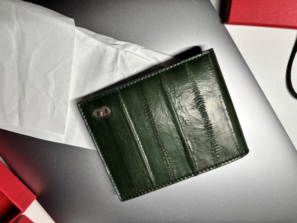 Salvatore Ferragamo Eel green ferragamo wallet Size ONE SIZE - 4 Thumbnail