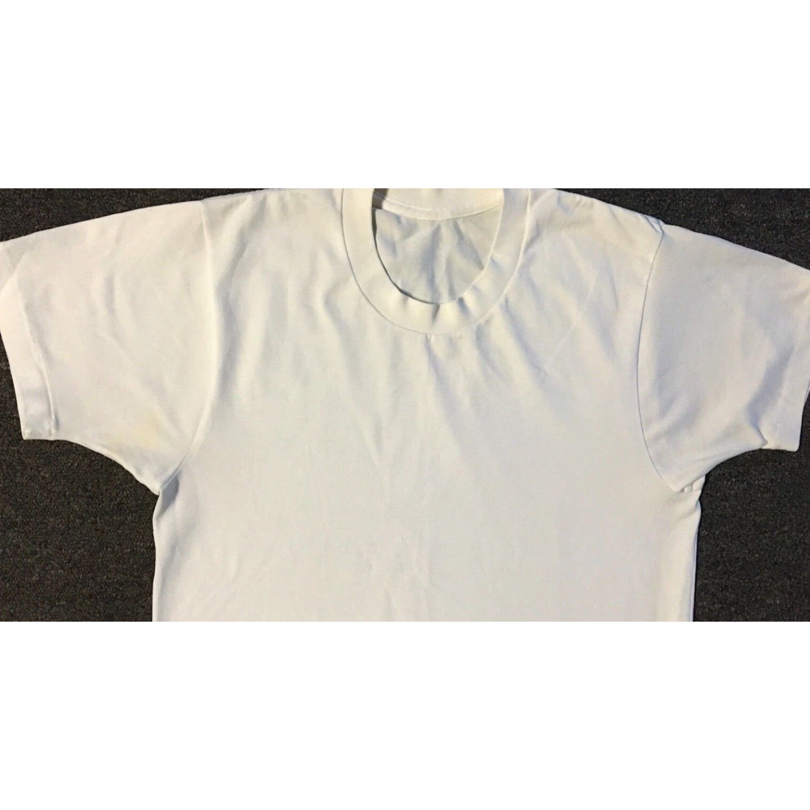 Vintage Vtg 80s Faded Shirt S USA Grunge Biker Punk Skate Surf Trucker Track PE 70s Shirt Mens S White USA Grunge 90s Size US S / EU 44-46 / 1 - 4 Thumbnail
