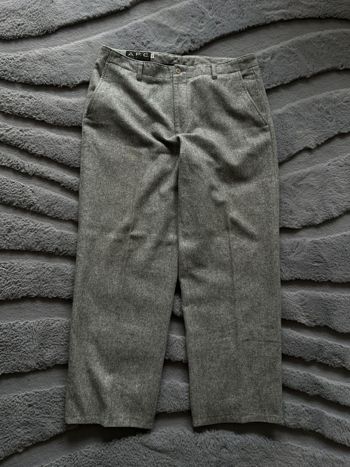 A.P.C. A.P.C Vintage Wool Pants Size US 34 / EU 50 - 2 Thumbnail