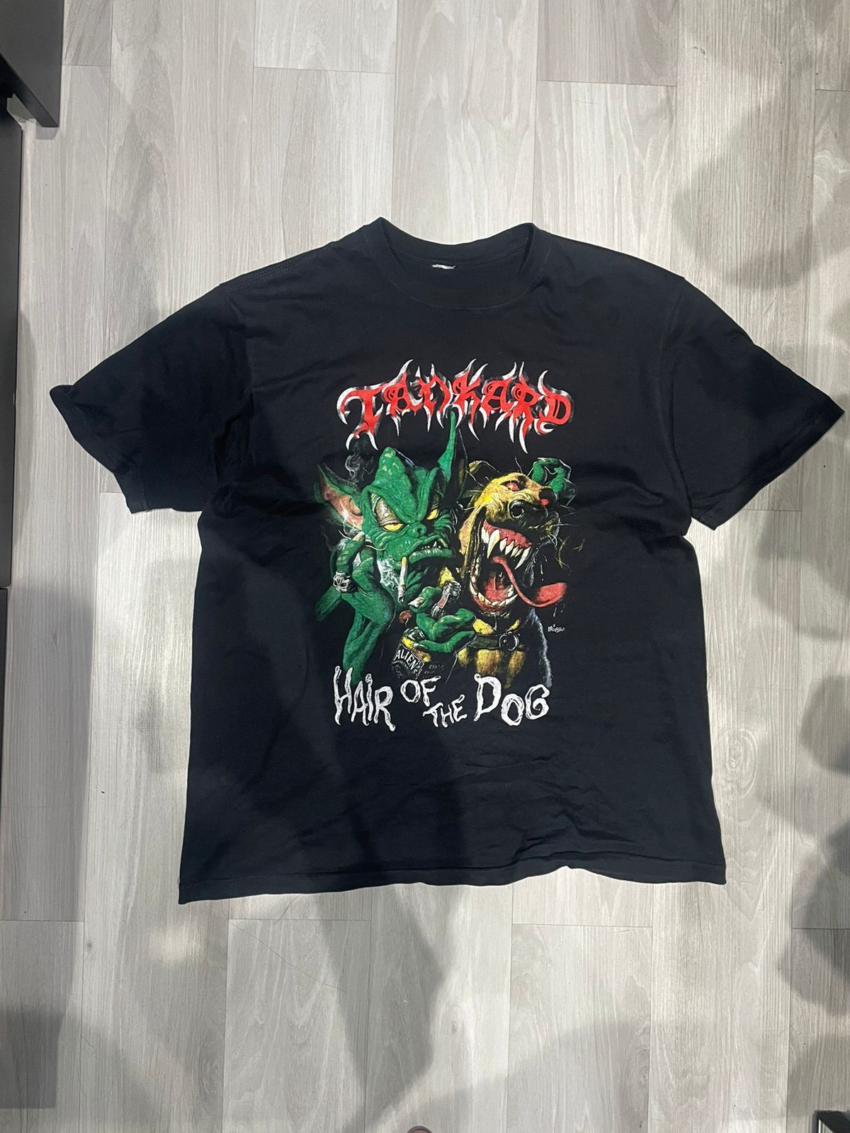 Band Tees × Vintage Tankard band Tshirt Size US L / EU 52-54 / 3 - 1 Thumbnail