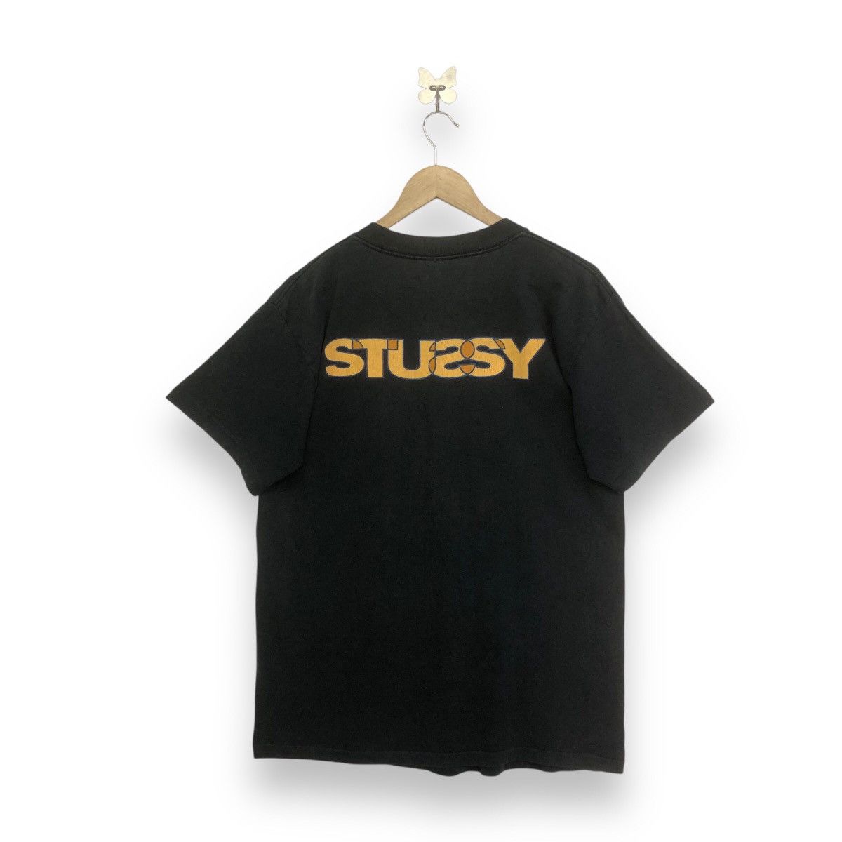 Stussy VINTAGE STUSSY SPELLOUT MOTION TSHIRT Size US M / EU 48-50 / 2 - 1 Thumbnail