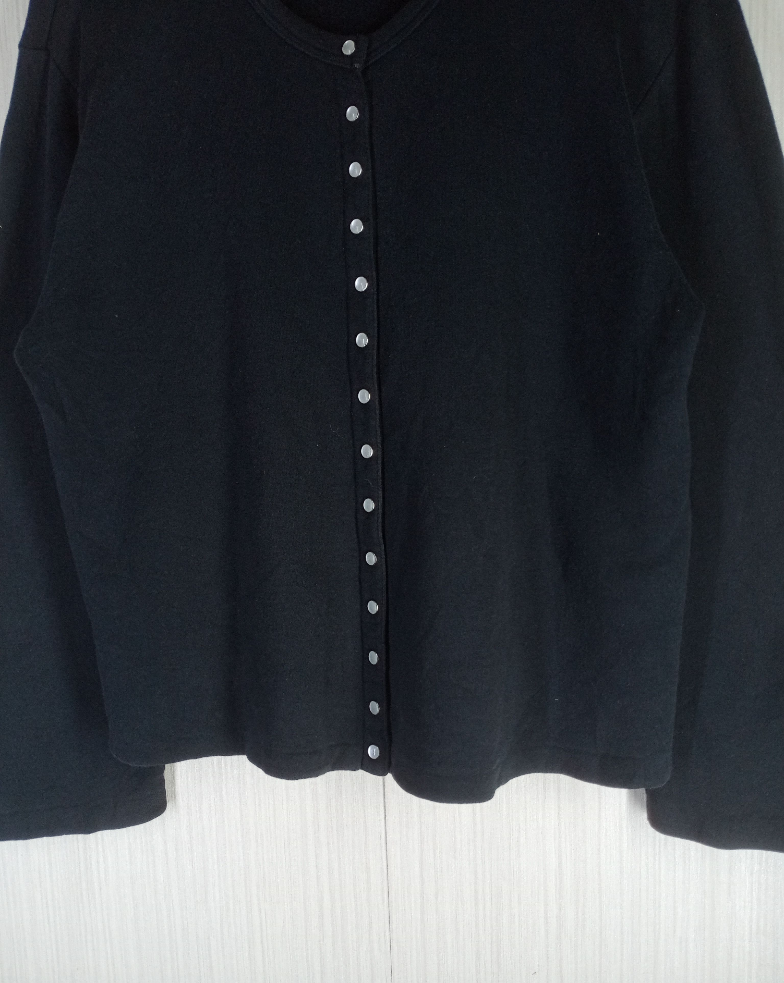 agnes b. Agnes B. homme Paris Snap Button Sweater Cardigan Size US M / EU 48-50 / 2 - 2 Thumbnail