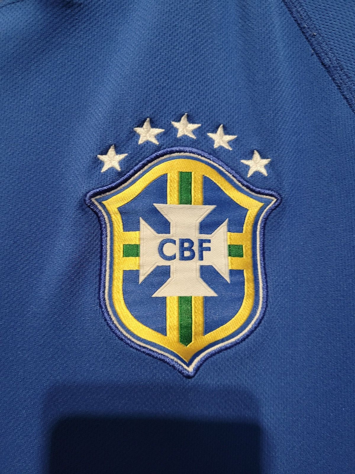 Nike Football soccer Jersey T-shirt Nike brasil retro man Size US M / EU 48-50 / 2 - 5 Thumbnail