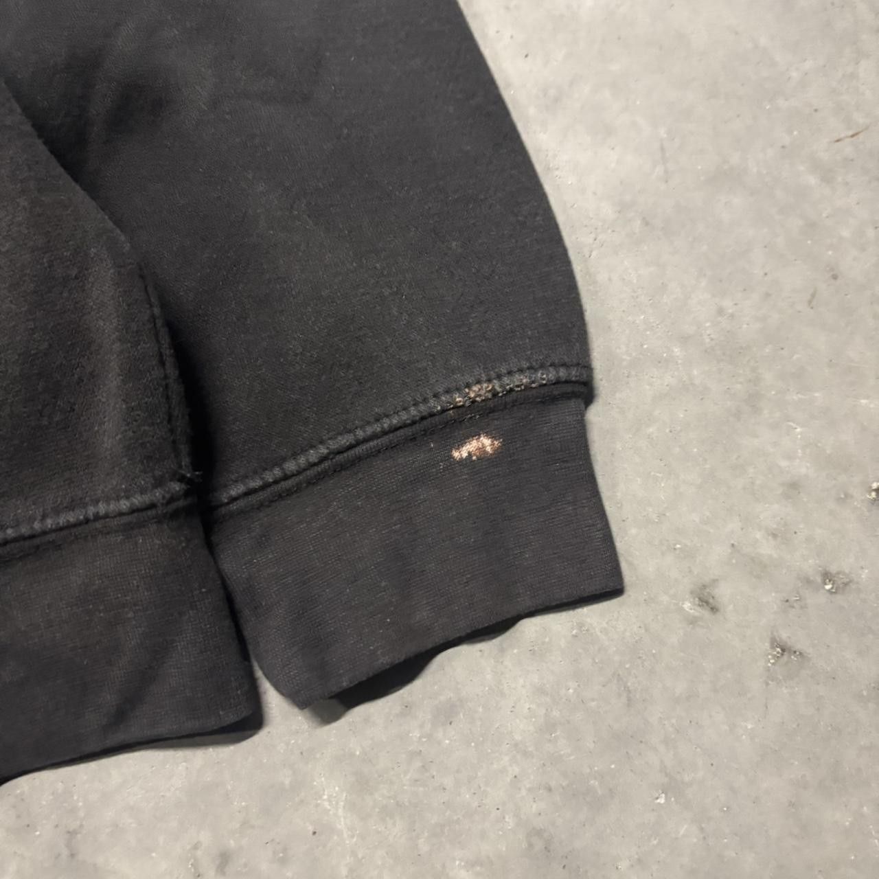 Japanese Brand × Vintage Crazy Vintage Y2K/2000s Black Brown Bear Streetwear Hoodie! Size US S / EU 44-46 / 1 - 7 Thumbnail