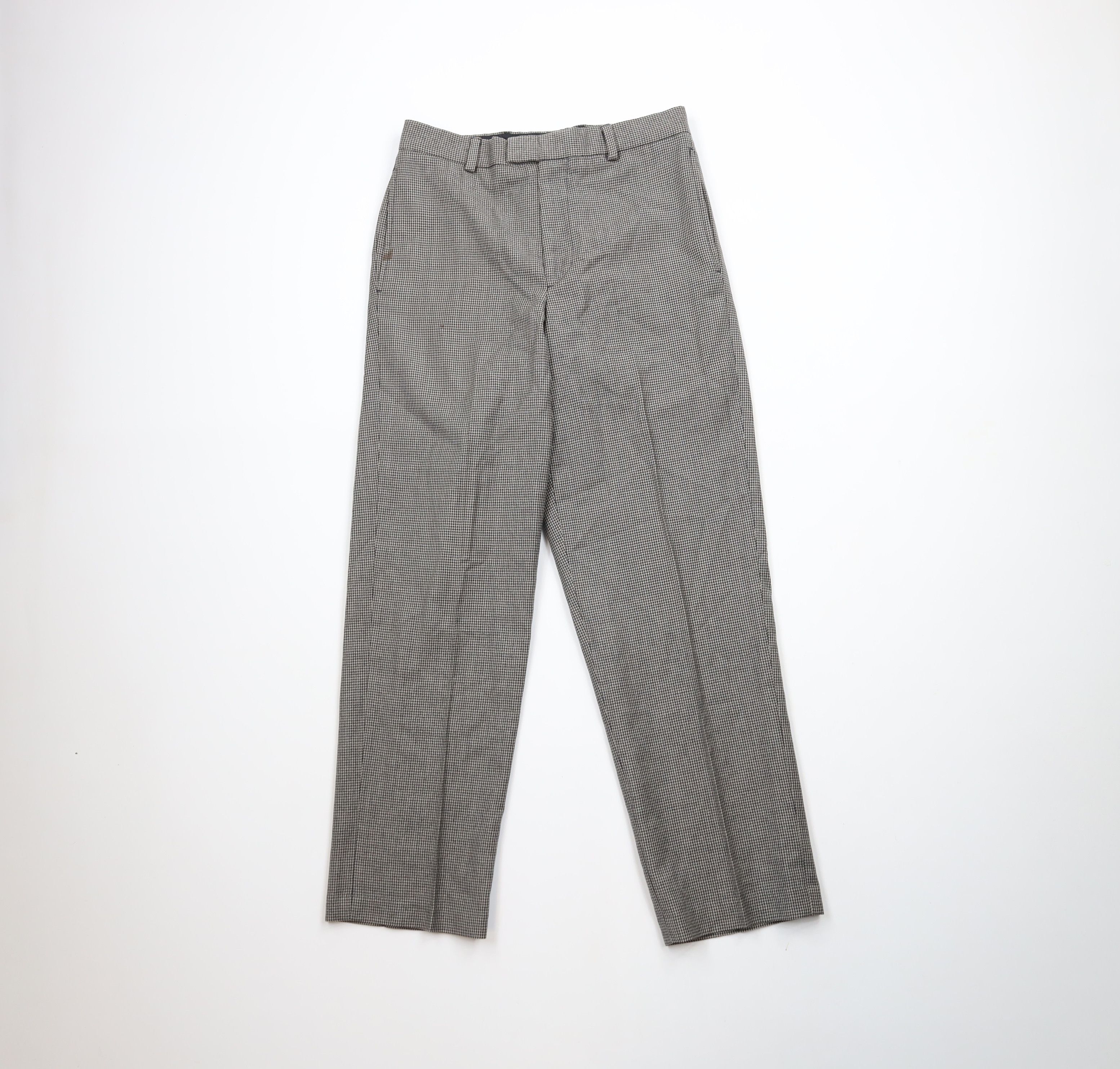 Eddie Bauer × Vintage Vintage 90s Eddie Bauer Wool Houndstooth Chino Pants Size US 30 / EU 46 - 1 Thumbnail