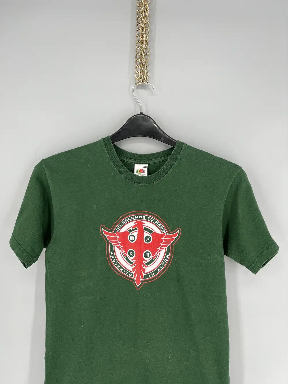 Band Tees Vintage Y2K 30 SECONDS TO MARS Tour T-Shirt 2010 Size US S / EU 44-46 / 1 - 6 Thumbnail