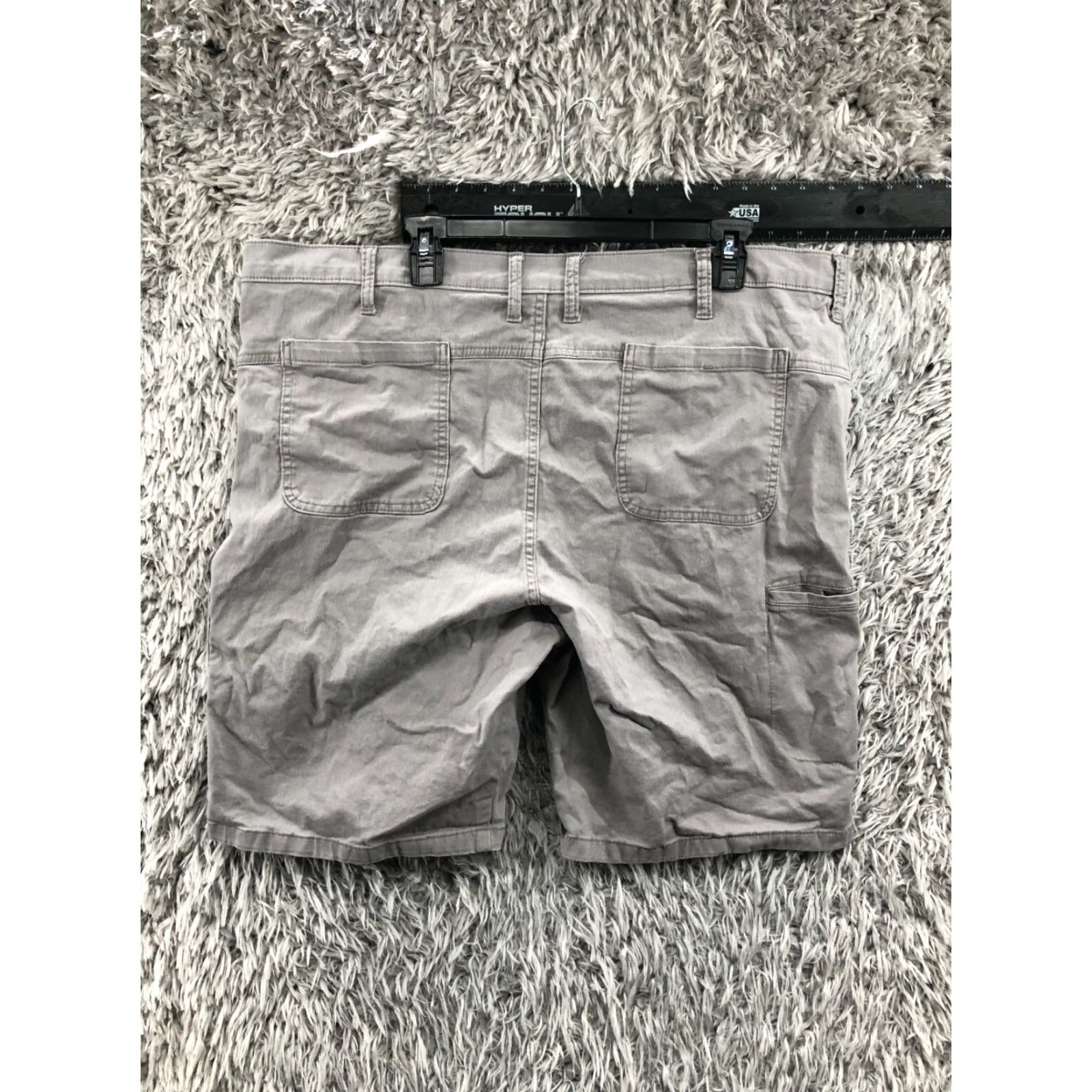 Wrangler Wrangler Cargo Shorts Mens Size 42 Mid Rise Medium Wash Gray Size US 42 / EU 58 - 5 Thumbnail