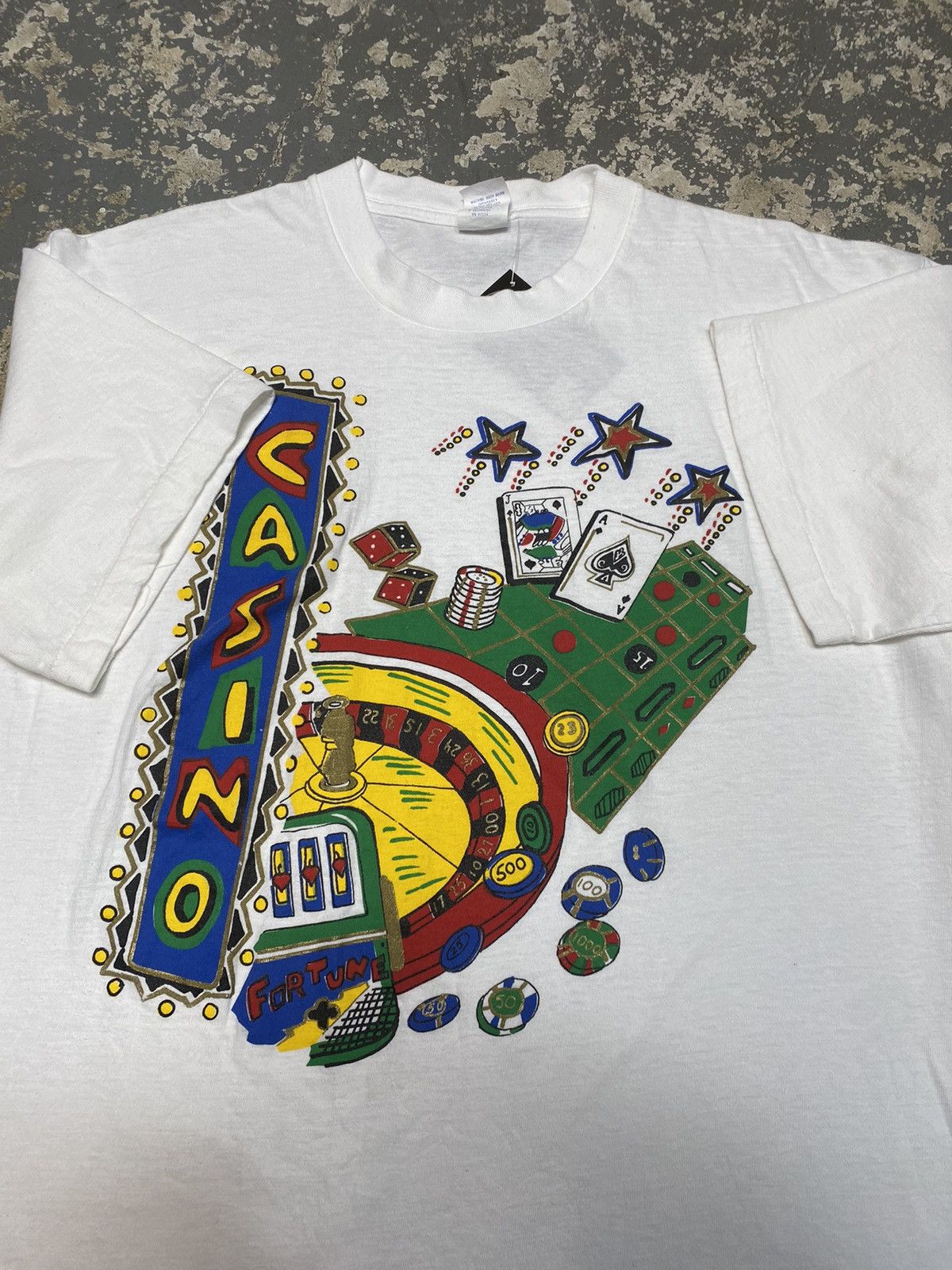Japanese Brand × Vintage Vintage Las Vegas Casino 90s New Old Stock Tshirt Size US L / EU 52-54 / 3 - 3 Thumbnail