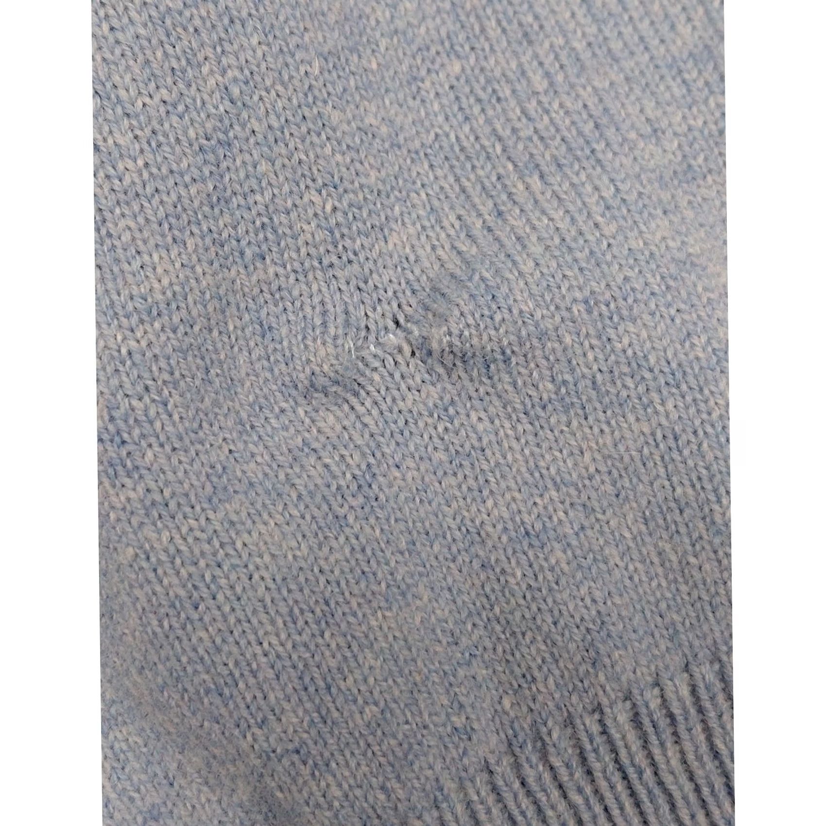 Vintage L.L.Bean Lambswool Sweater Vest Blue Solid Knit Men XL-TALL V-Neck Pullover Size XL-TALL Size US XL / EU 56 / 4 - 3 Thumbnail