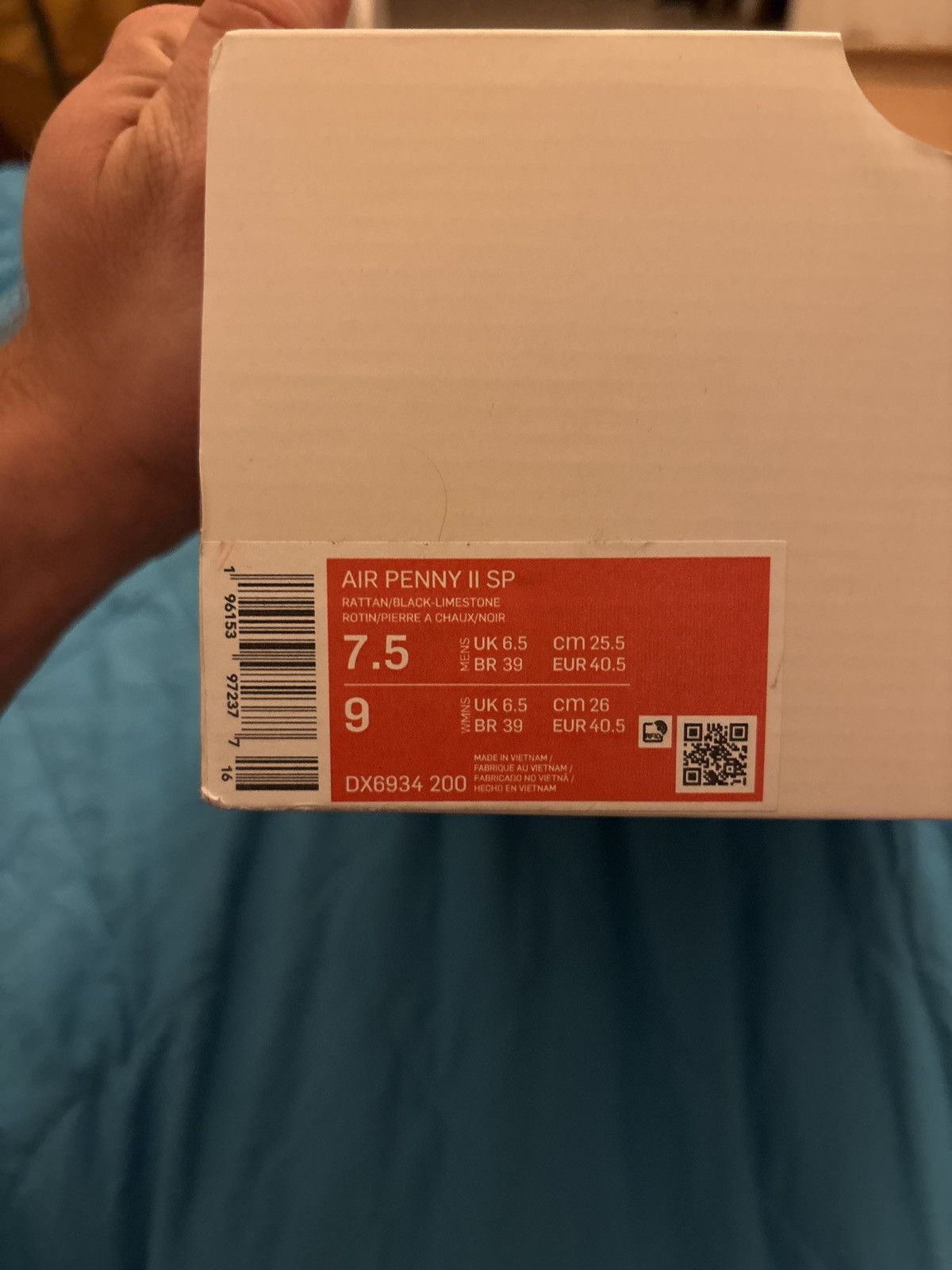 Stussy Nike Air Penny ll SP x Stussy Size US 7.5 / EU 40-41 - 5 Thumbnail