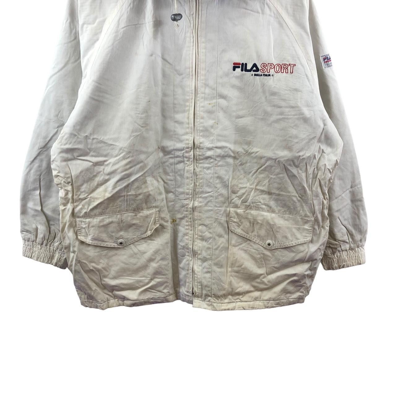 Fila Vintage FILA SPORT BIELLA Quilted Light Puffer Jacket Size XL / US 12-14 / IT 48-50 - 4 Thumbnail