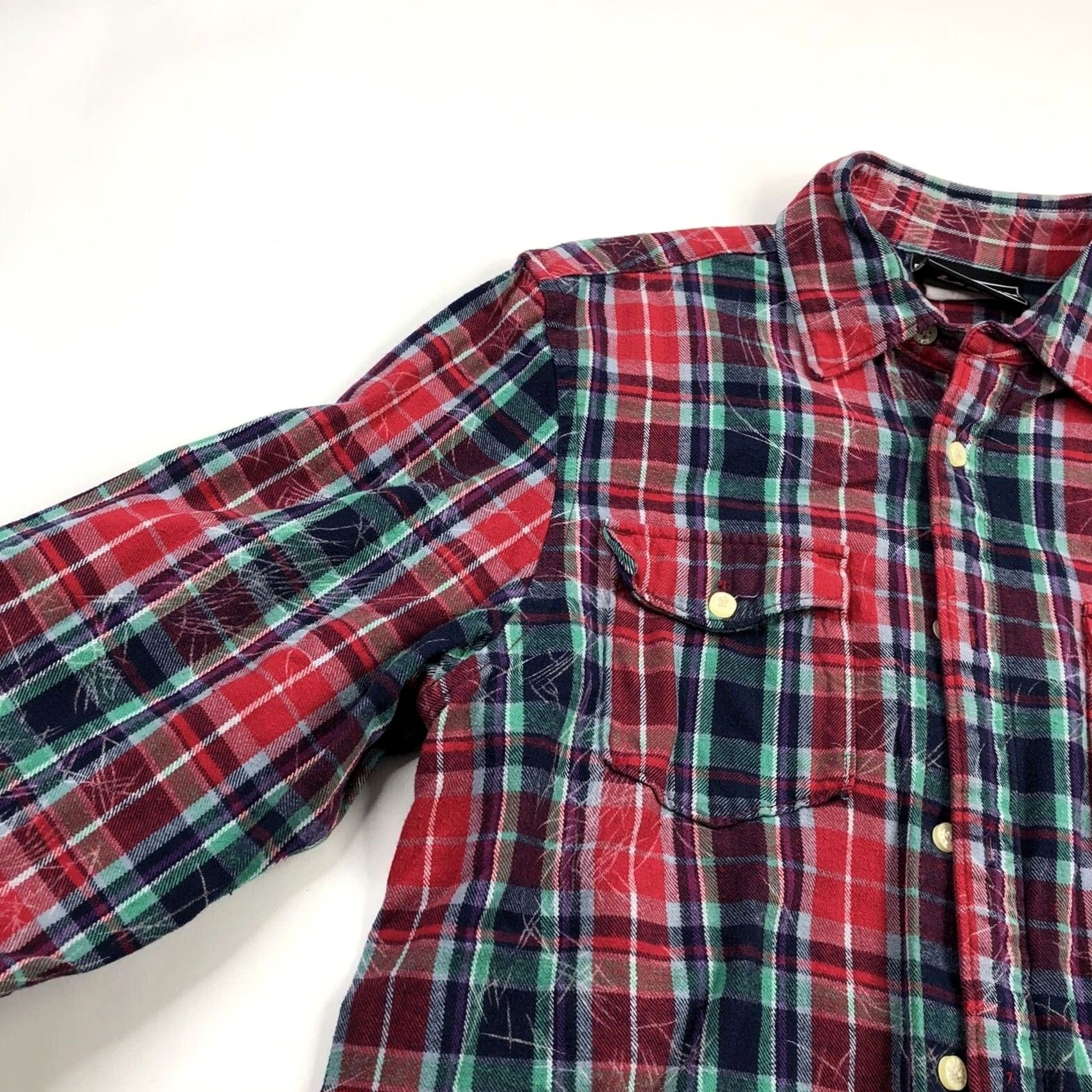 The Hundreds The Hundreds Shirt Large Mens Cotton Plaid Long Sleeve Button Front Casual Size US L / EU 52-54 / 3 - 3 Thumbnail