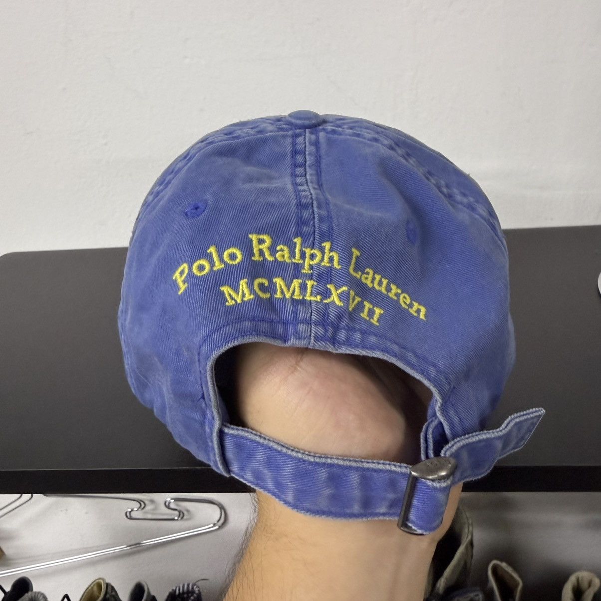 Polo Ralph Lauren Vintage Polo Ralph Lauren Faded Blue Size ONE SIZE - 3 Thumbnail