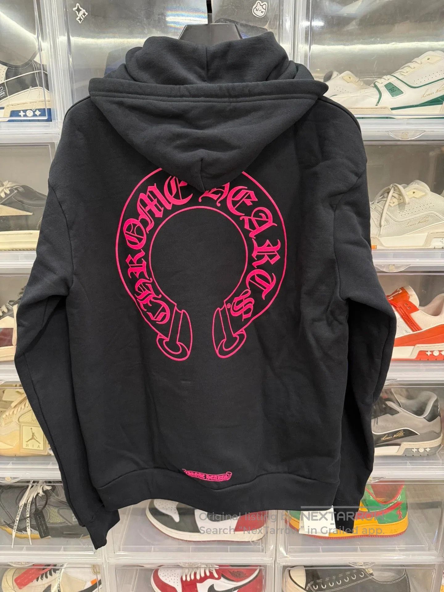 Chrome Hearts Chrome Hearts Pink Vine Horseshoe Zip Hoodie. Size US S / EU 44-46 / 1 - 3 Thumbnail