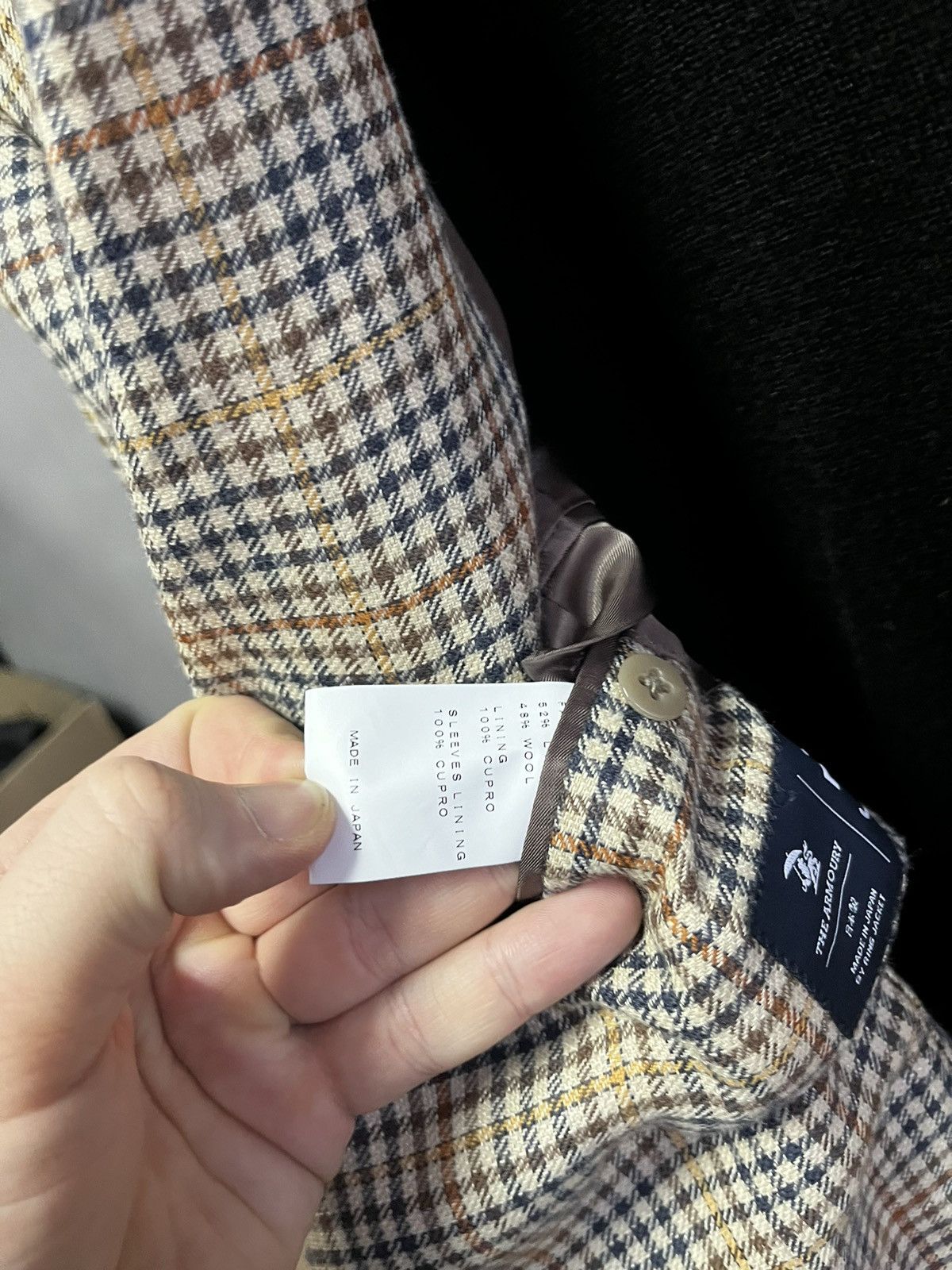 Japanese Brand × Ring Jacket × The Armoury THE ARMOURY blazer jacket Size 54L - 11 Thumbnail