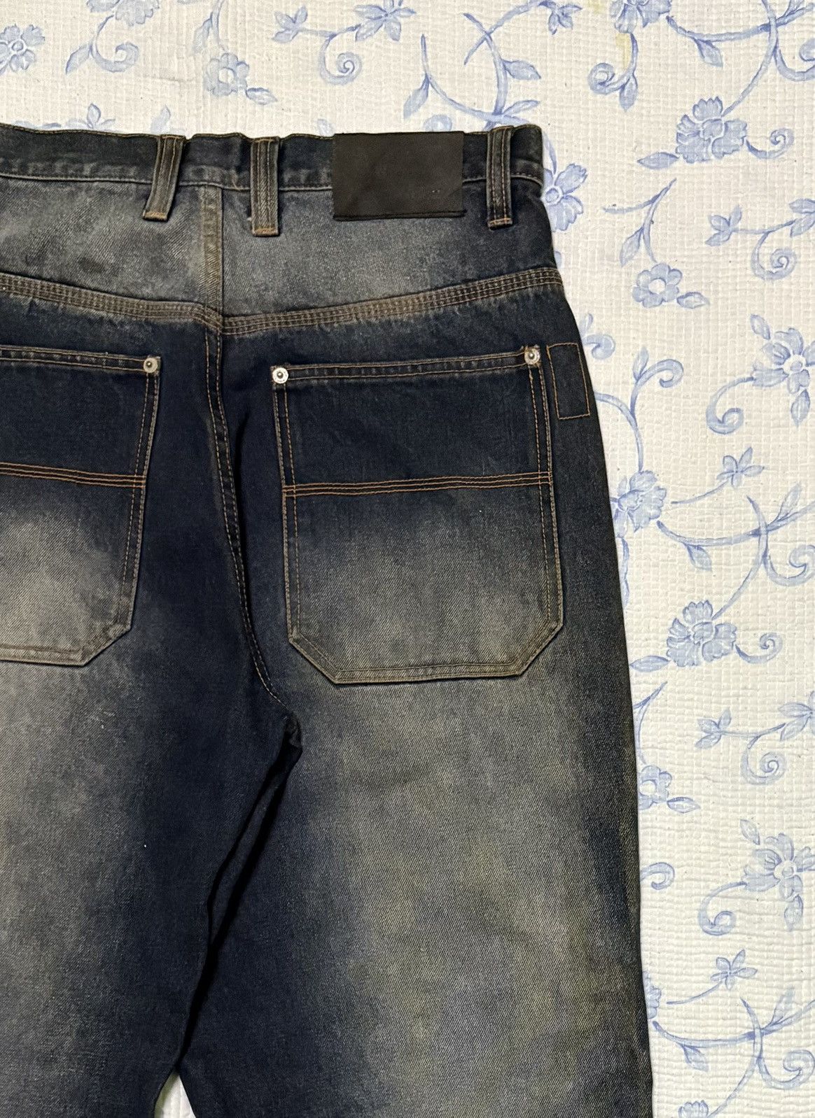Koman Koman Jeans Straight Cut Jeans Streetwear Denim Size US 33 - 13 Thumbnail