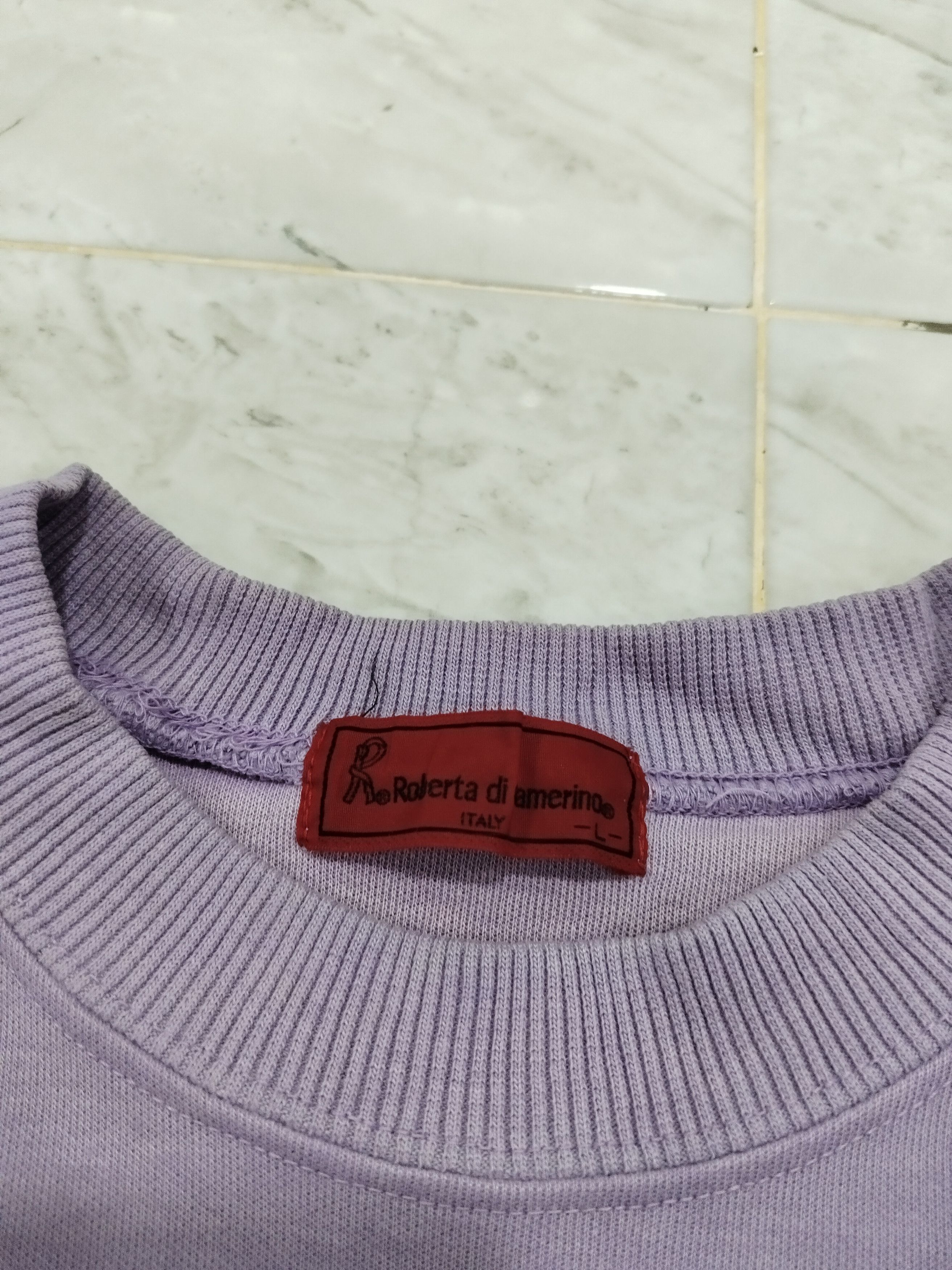 Roberta di Camerino Vintage Roberta Di Camerino Embroidery Logo Sweatshirt Size US M / EU 48-50 / 2 - 5 Thumbnail