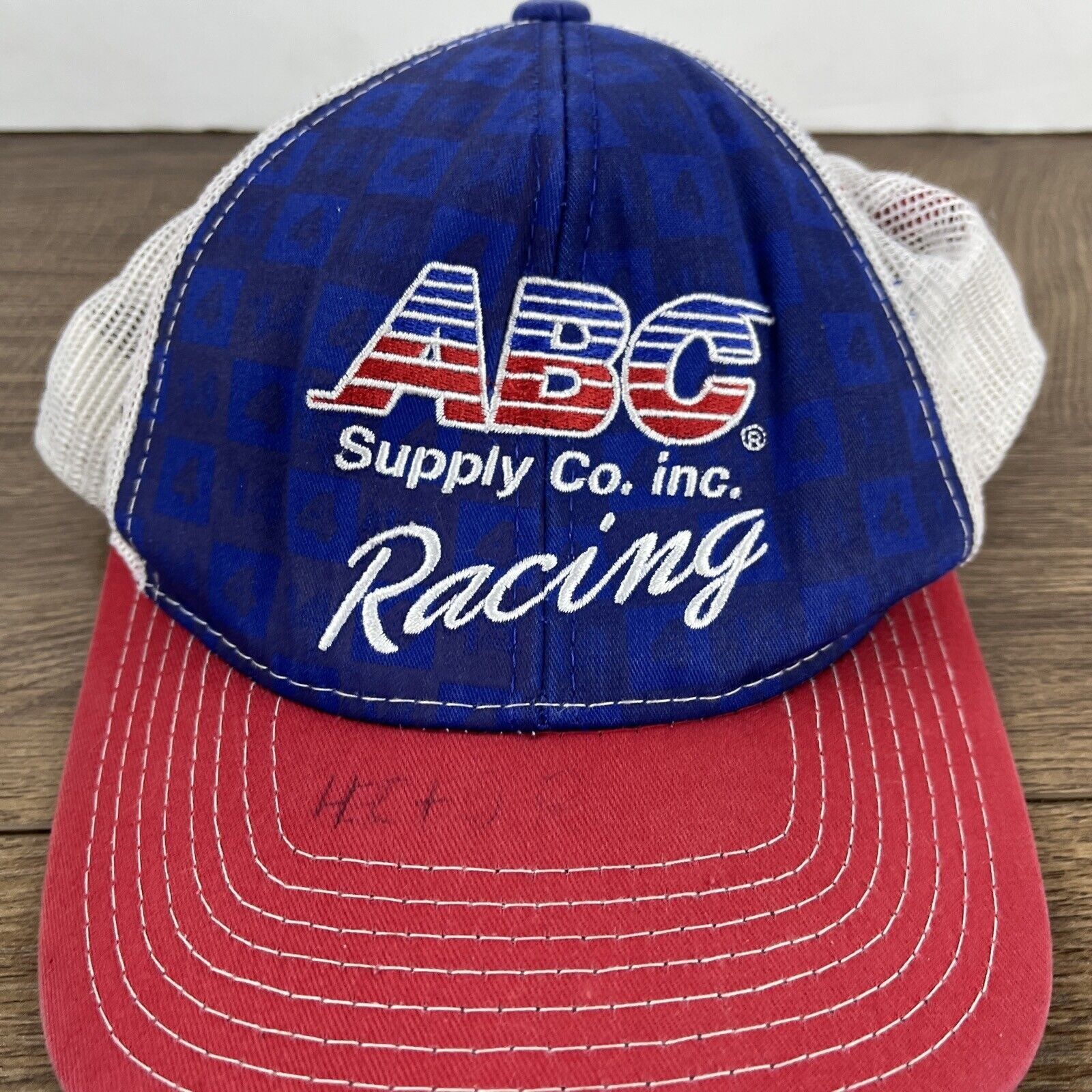 Other ABC Supply Company Racing Hat Blue Hat Adjustable Adult Size Size ONE SIZE - 6 Thumbnail