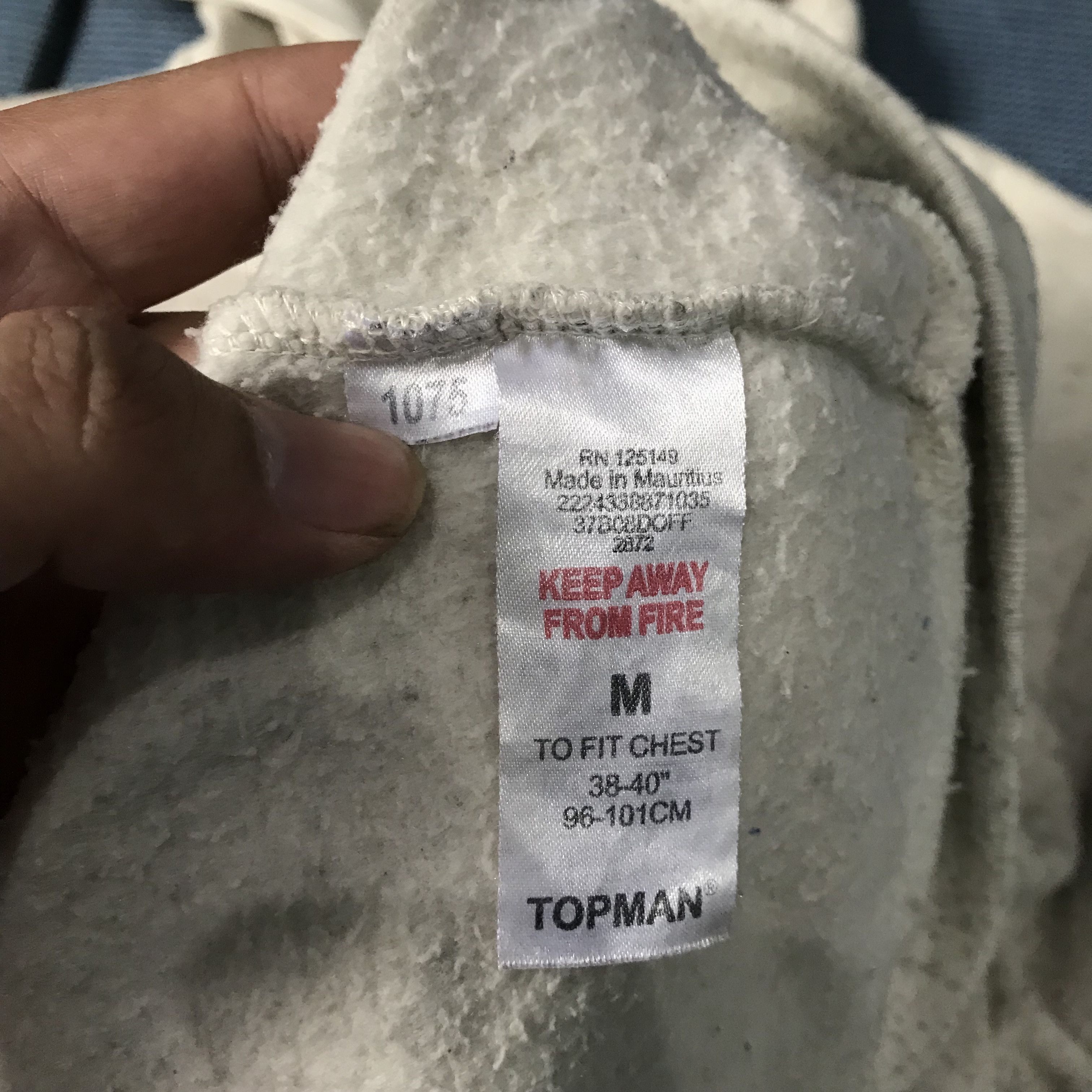 Topman Topman Hoodie Jacket White dot pattern colorway Size M Size US M / EU 48-50 / 2 - 7 Thumbnail