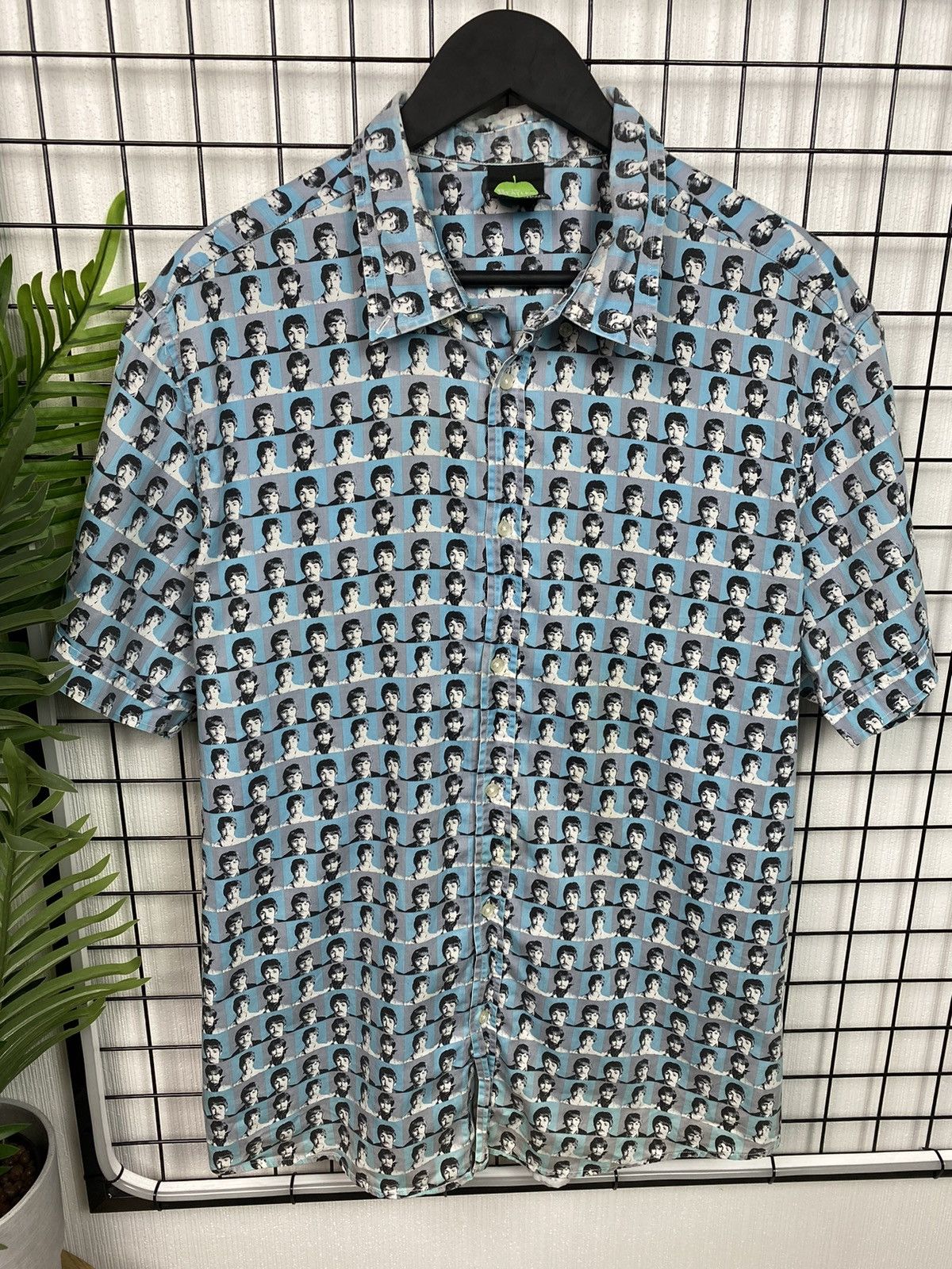 Band Tees The Beatles monogram faces shirt All over print Men oversize Size US XXL / EU 58 / 5 - 1 Thumbnail