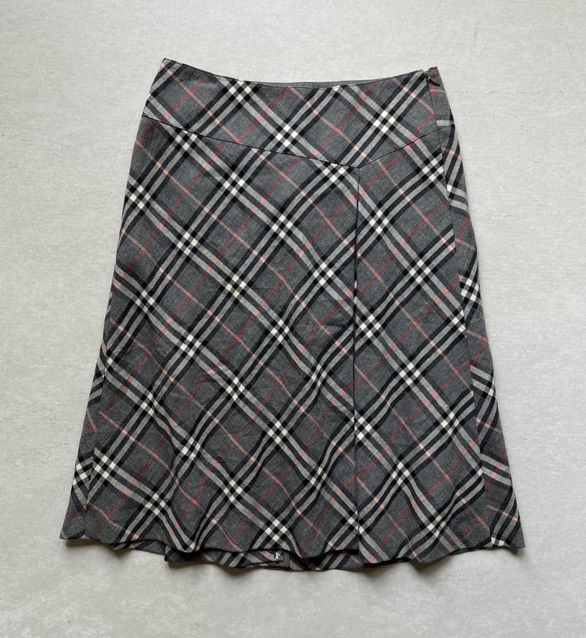 Burberry Burberry Blue Label Women's Nova Check Baggy Maxi Skirt Size 28" / US 6 / IT 42 - 3 Thumbnail