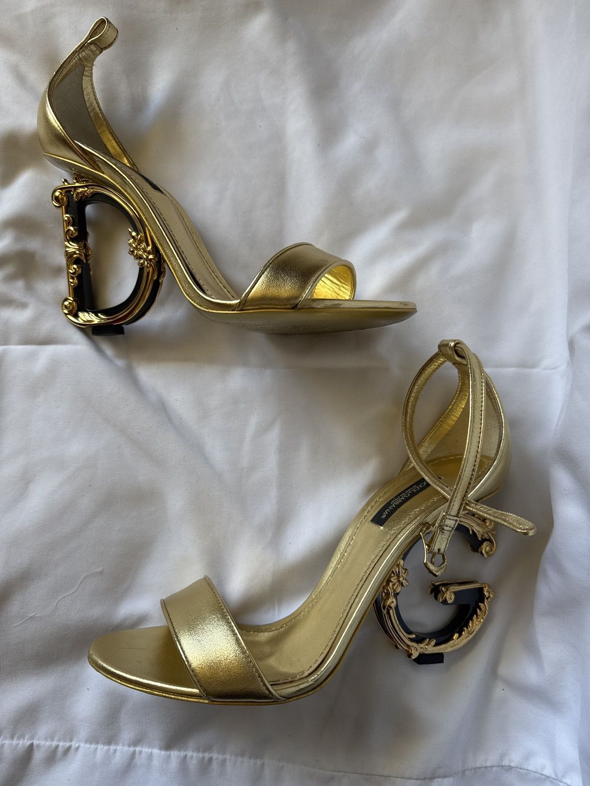 Dolce & Gabbana Sándalo Nappa Mordore Size US 8 / IT 38 - 3 Thumbnail