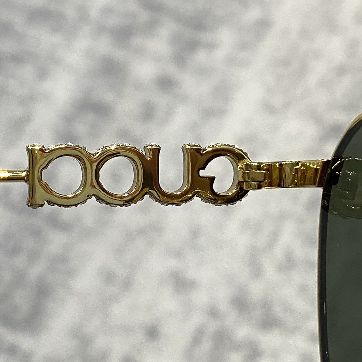 Gucci GUCCI GG1804S 001 GOLD GREY Size ONE SIZE - 13 Thumbnail