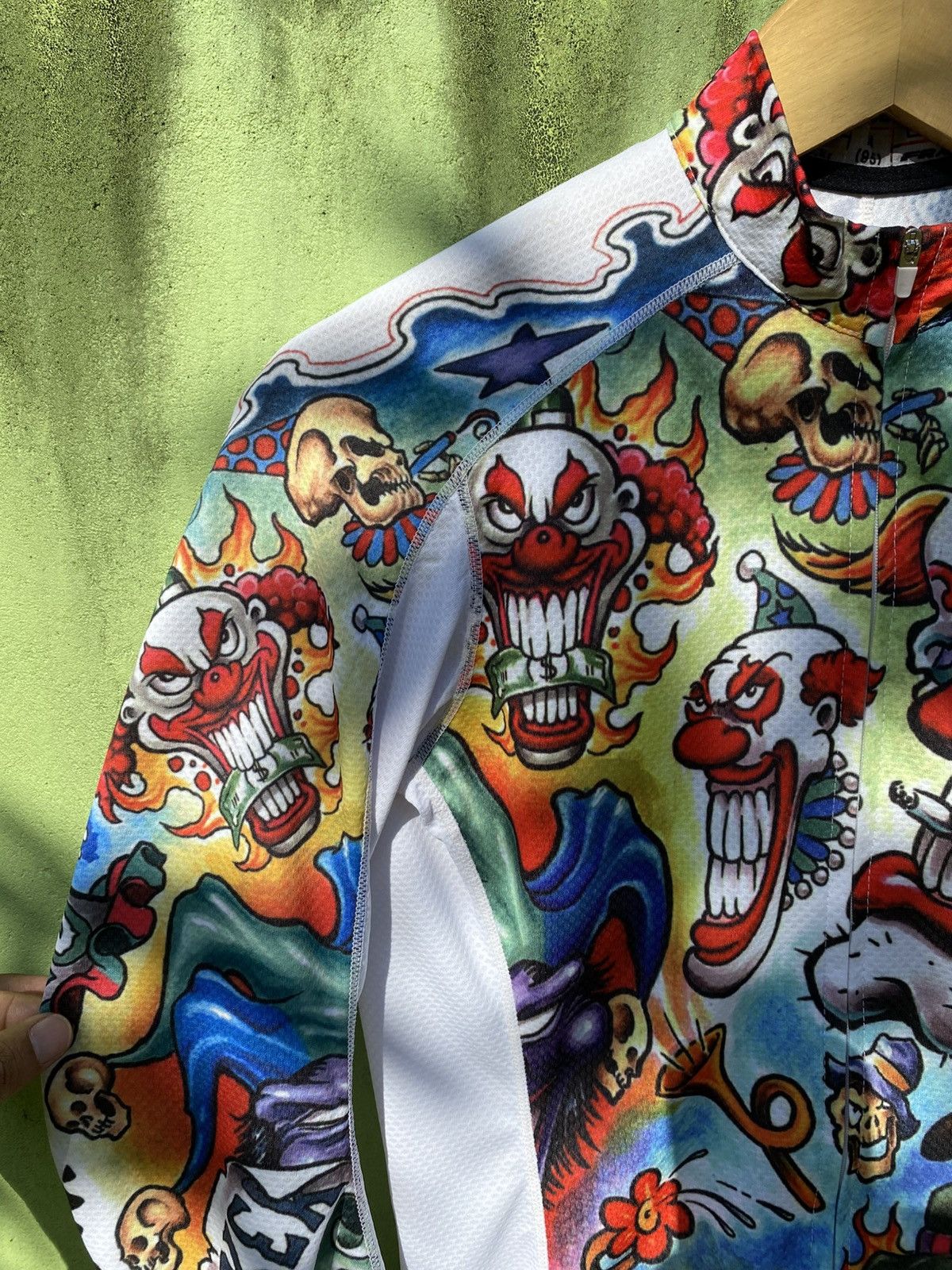 Japanese Brand Frankwear Psycho Clown Full Print Cycling Jersey Colorful Size US M / EU 48-50 / 2 - 4 Thumbnail