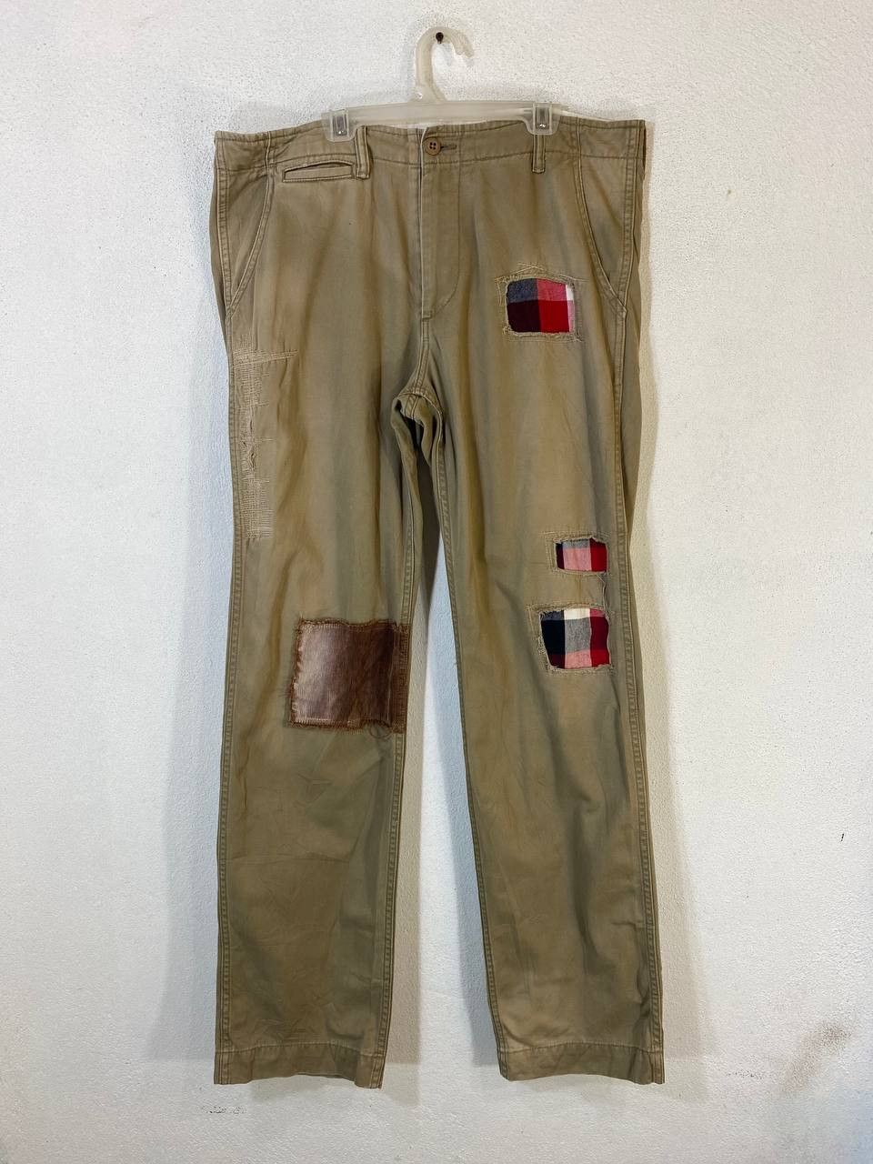 Japanese Brand duffers japanese brands patchwork work pants nice design Size US 36 / EU 52 - 1 Thumbnail