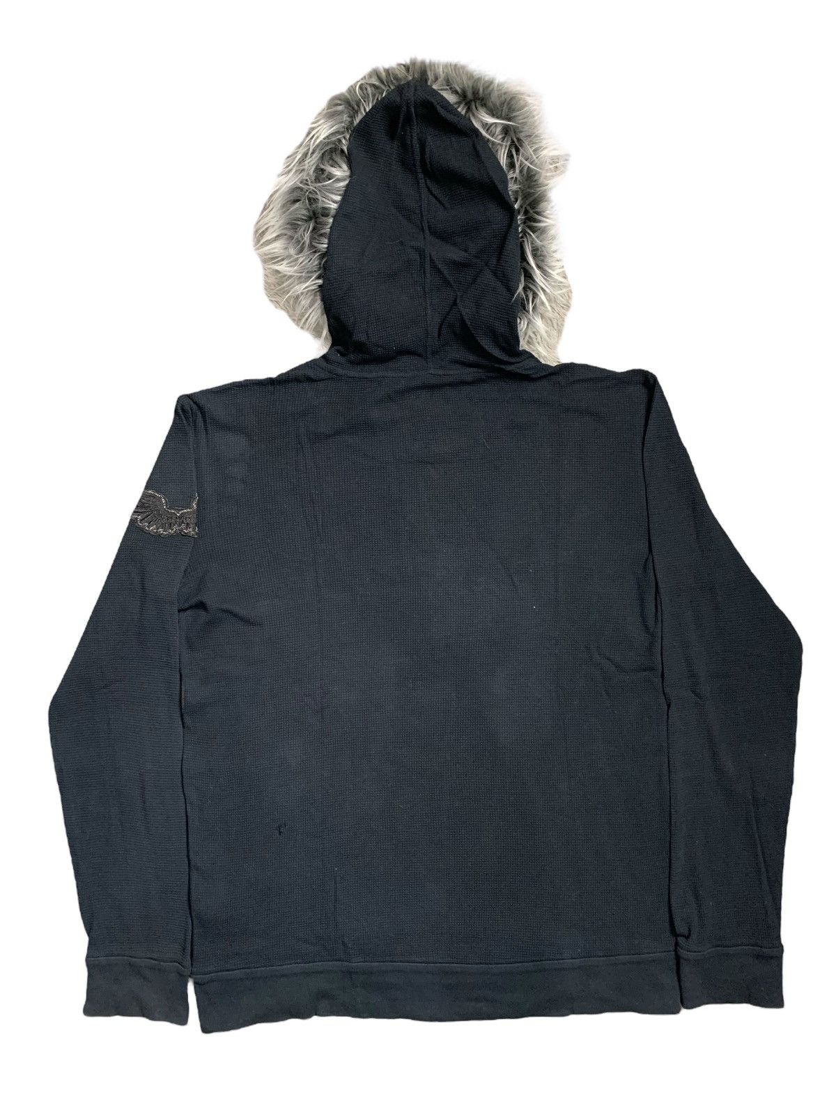 Armani Exchange Armani Exchange KNITTED THERMAL HOODIE EMBROIDERY FUR HOODIE Size US M / EU 48-50 / 2 - 3 Thumbnail