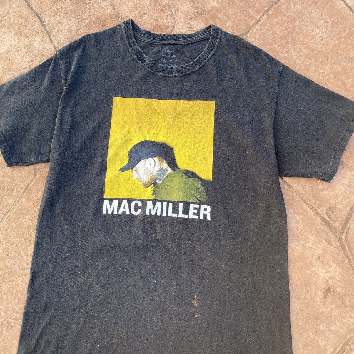 Mac Miller Thrashed Faded Mac Miller American Rapper ERD GRUNGE TEE Size US M / EU 48-50 / 2 - 2 Thumbnail