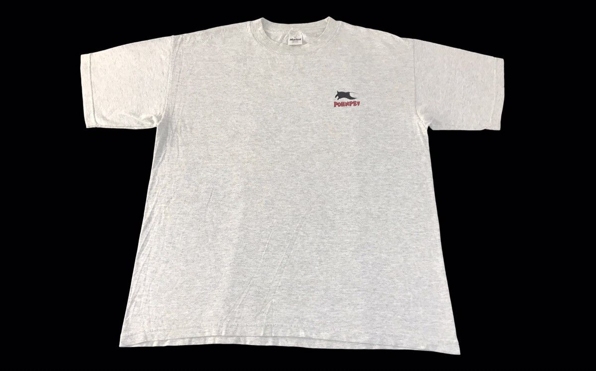 90s Manta Road Pohnpei Big Flying Fish Logo Graphic Tee