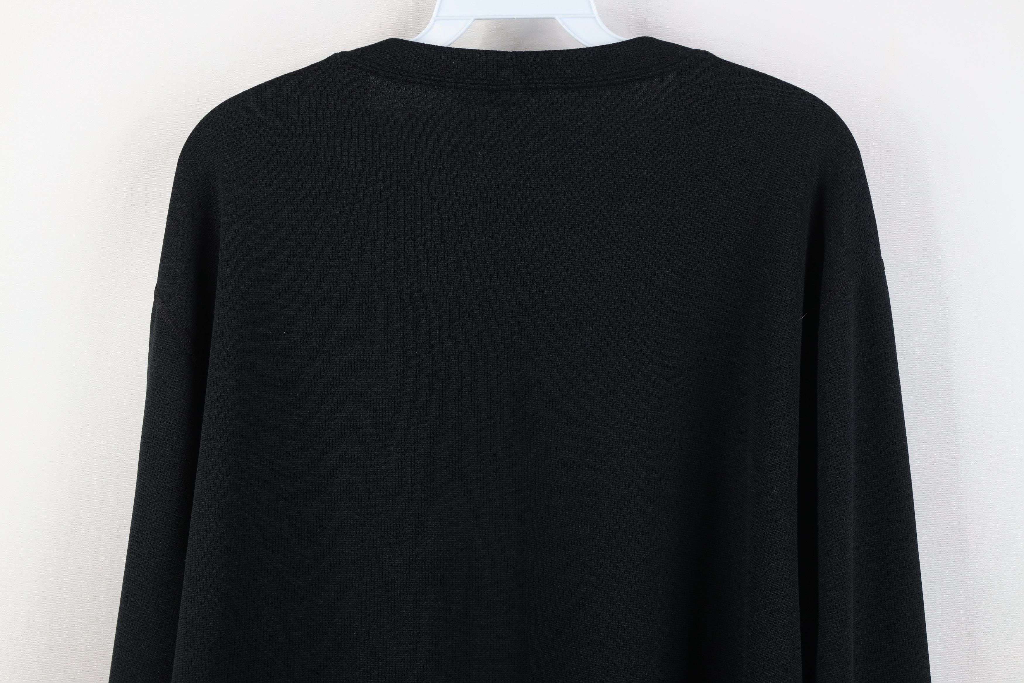 Carhartt Vintage Y2K Carhartt Thermal Knit Long Sleeve T-Shirt Black Size US XXL / EU 58 / 5 - 11 Thumbnail