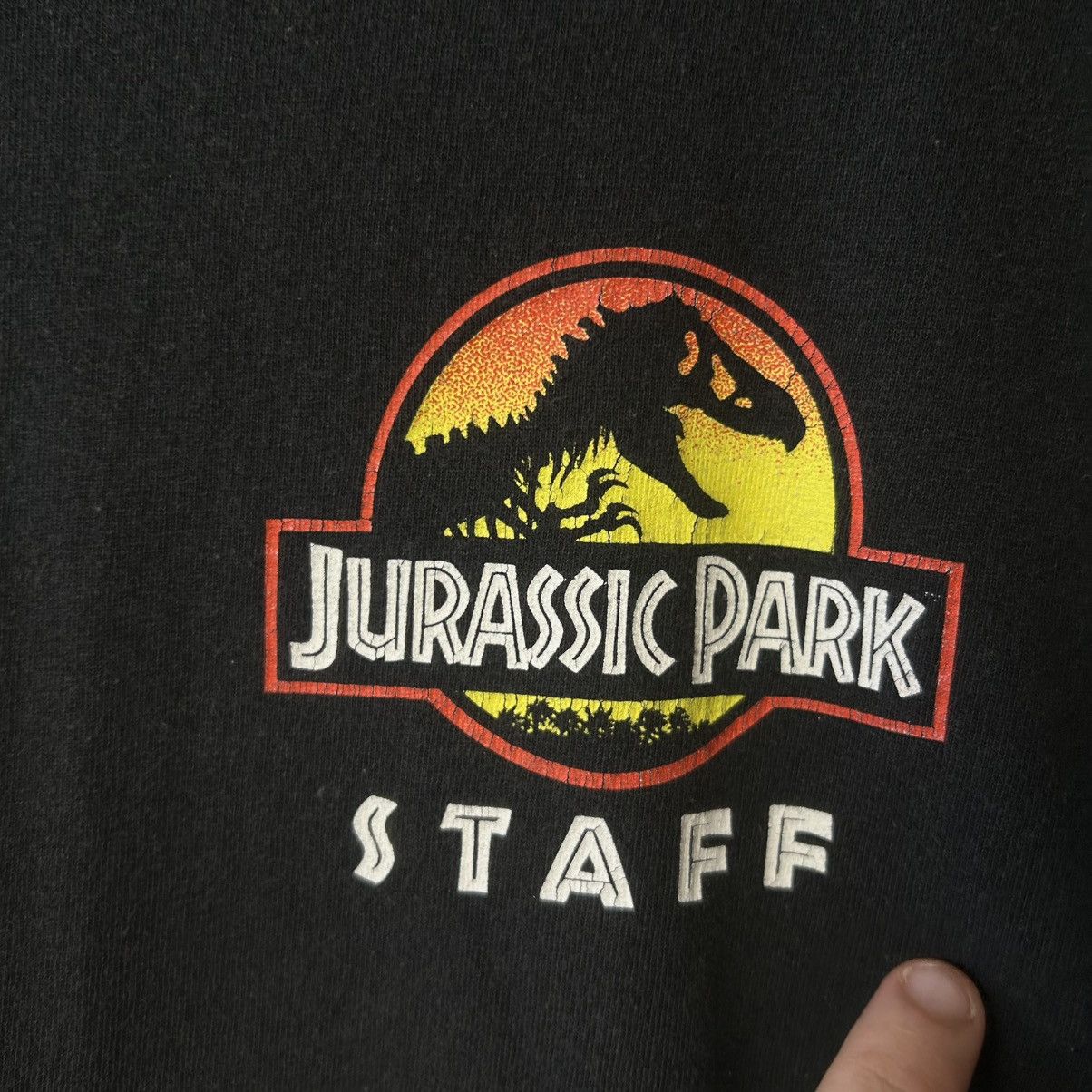 Cartoon Network Vintage Jurassic Park Big Logo Movie 2000’s tee size M Size US M / EU 48-50 / 2 - 6 Thumbnail
