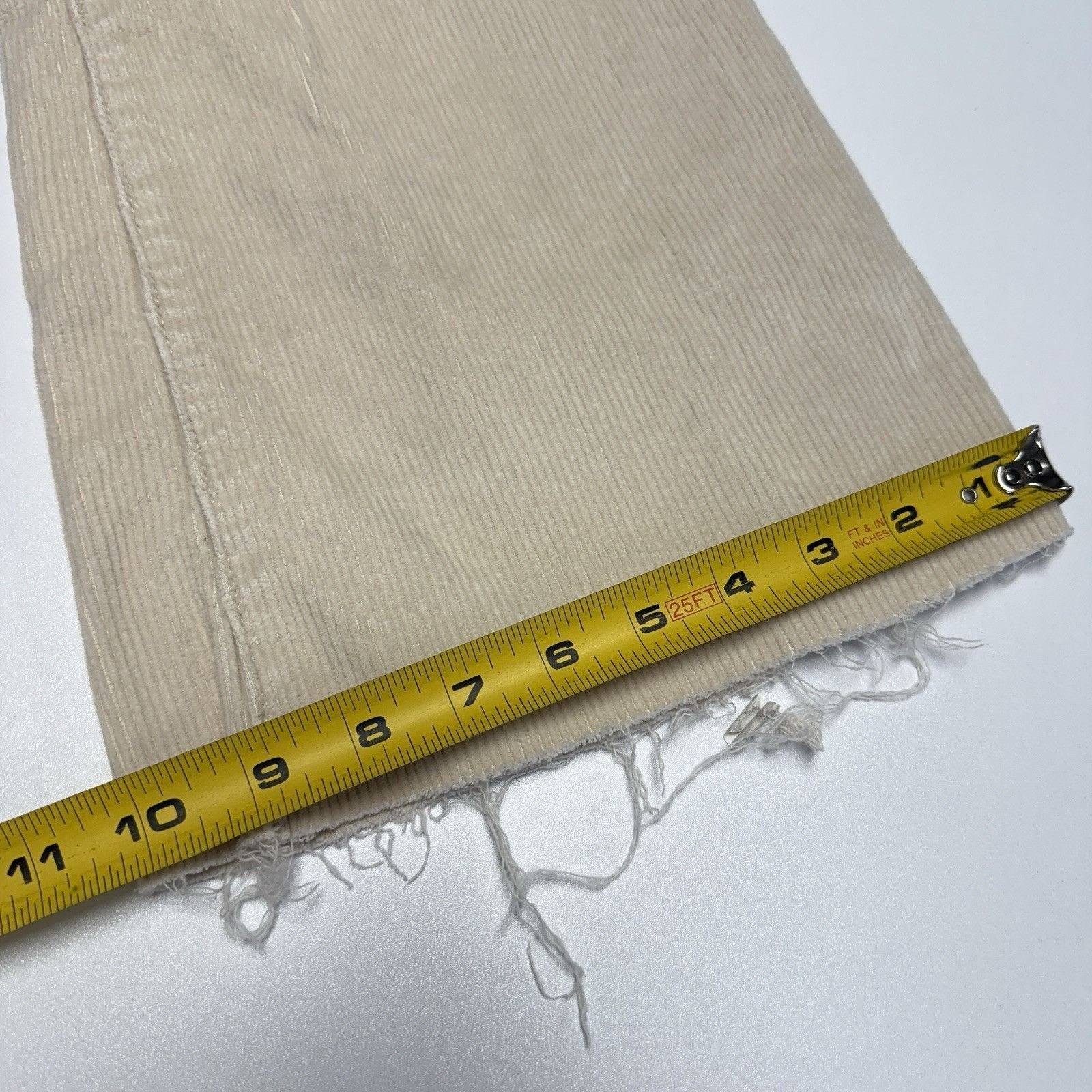 Levi's Levi's 70s High Flare Corduroy Pants Womens 29 Cream LVC Size 29" - 11 Thumbnail